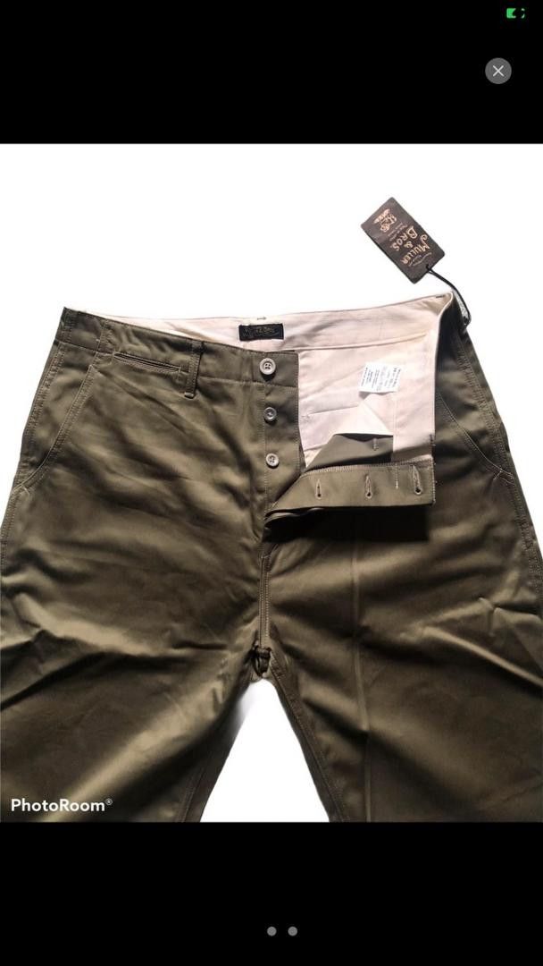 Japanese Brand Muller & Bros Chinos Size US 34 / EU 50 - 1 Thumbnail