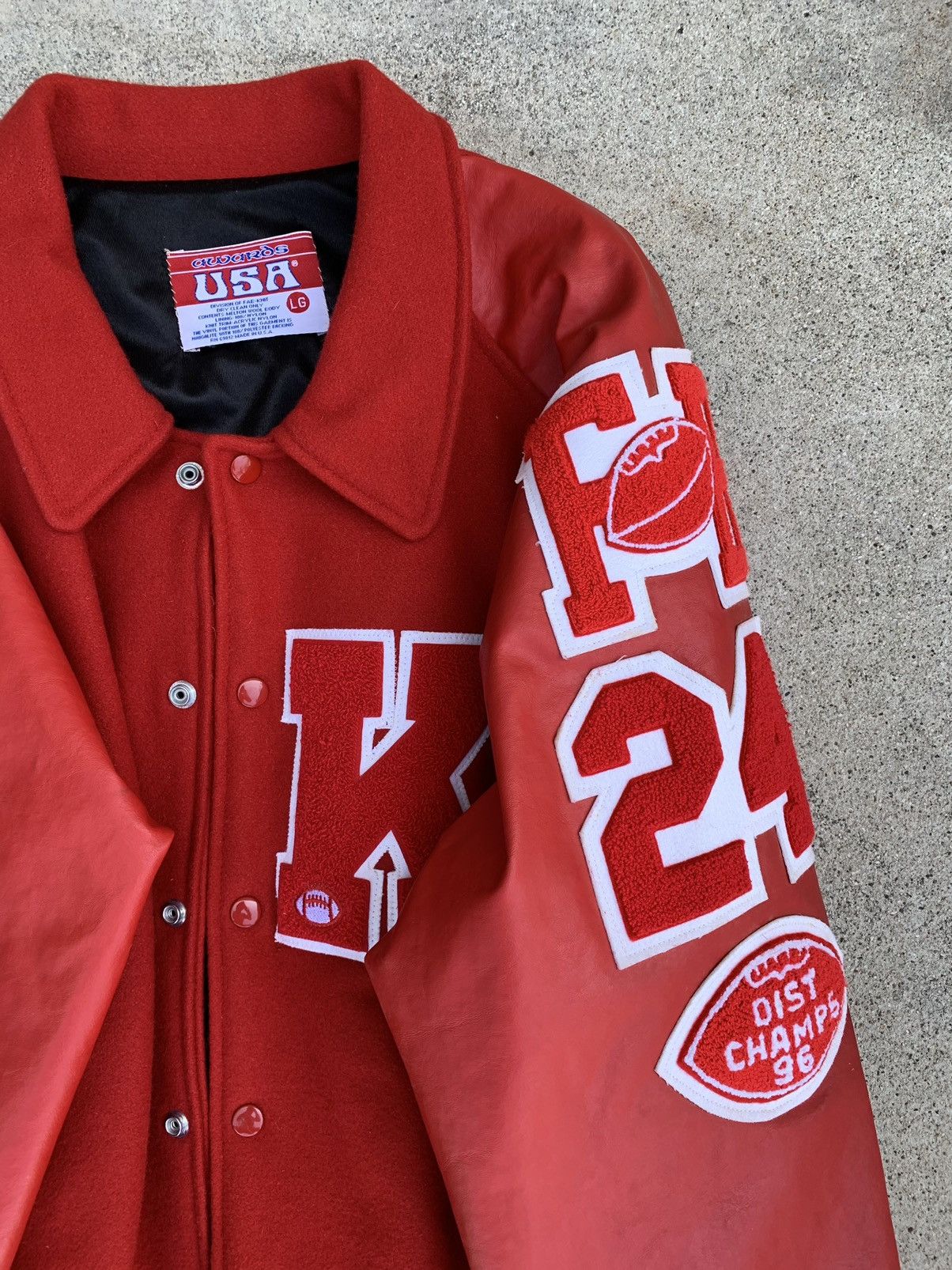 Vintage 1996 varsity jacket Size US L / EU 52-54 / 3 - 5 Thumbnail
