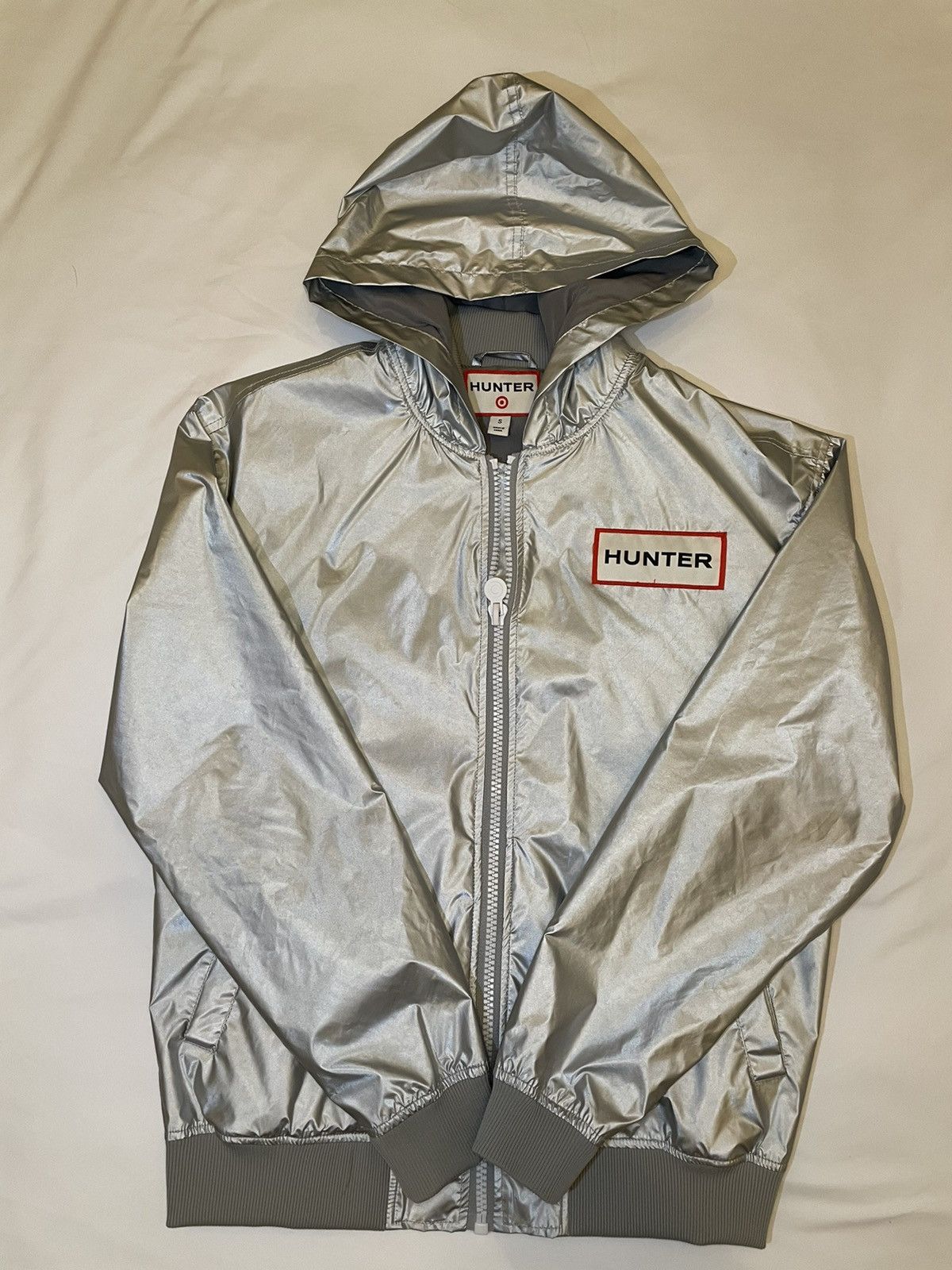 Hunter Hunter x Target Silver Rain Jacket | Grailed