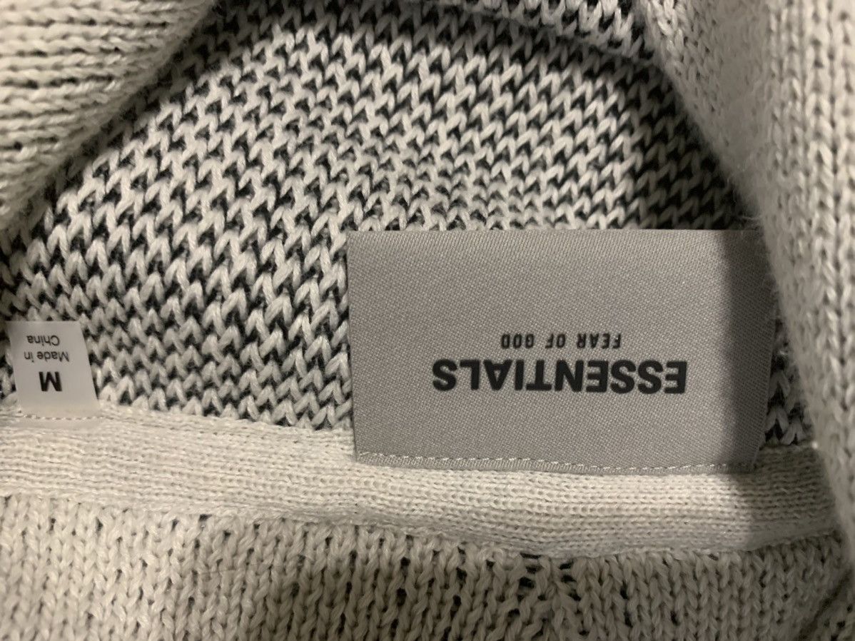 Fear of God Fear of God Essentials Knit Hoodie Heather Oatmeal Medium Size US M / EU 48-50 / 2 - 2 Thumbnail
