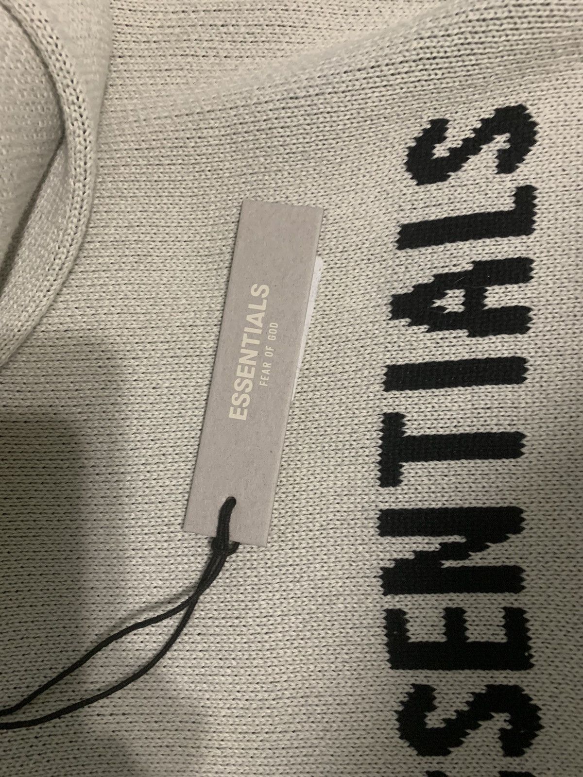 Fear of God Fear of God Essentials Knit Hoodie Heather Oatmeal Medium Size US M / EU 48-50 / 2 - 4 Thumbnail