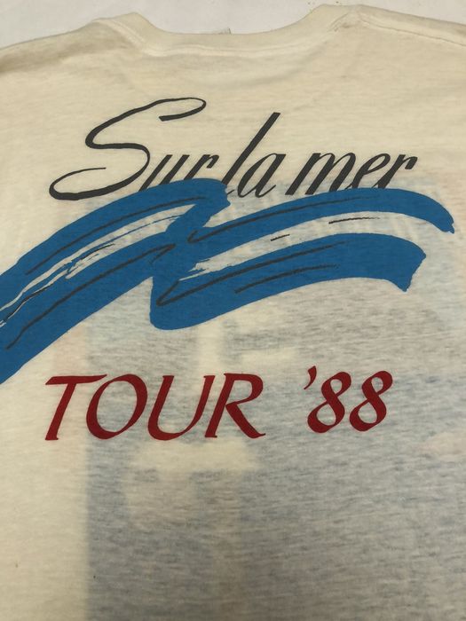 Vintage Vintage 80s 1988 The Moody Blues Sur La Mer Tour tee | Grailed