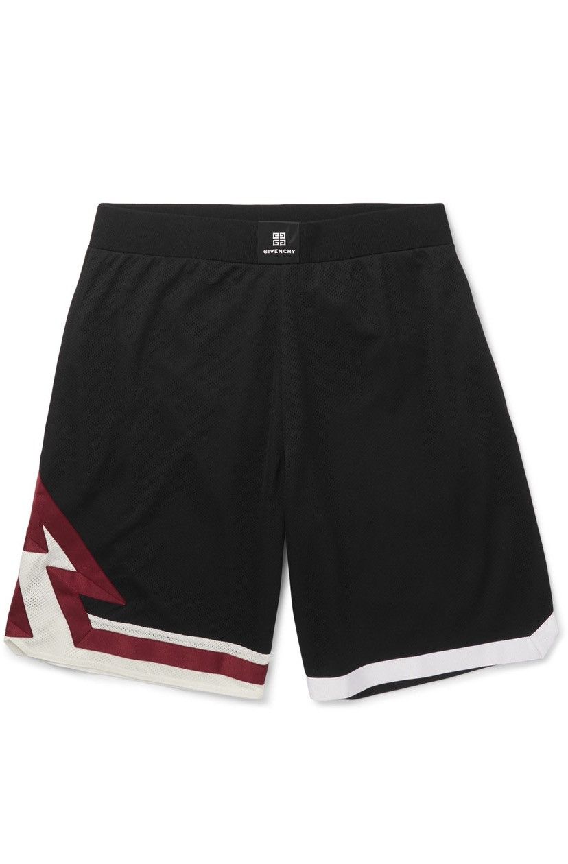 Givenchy 2018 Lightning Bolt Bermuda Basketball Shorts Grailed