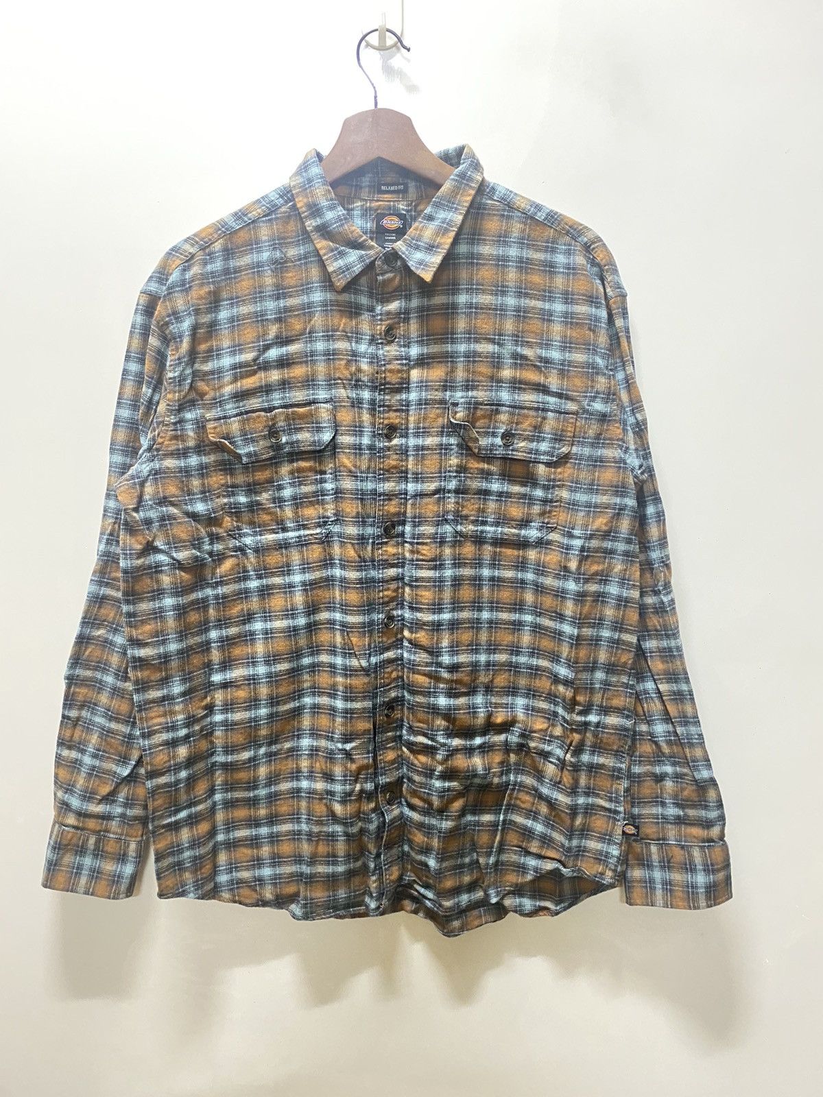 Designer × Dickies × Flannel vintage 90s dickies tartan streetwear flannel size L k6 Size US L / EU 52-54 / 3 - 1 Thumbnail