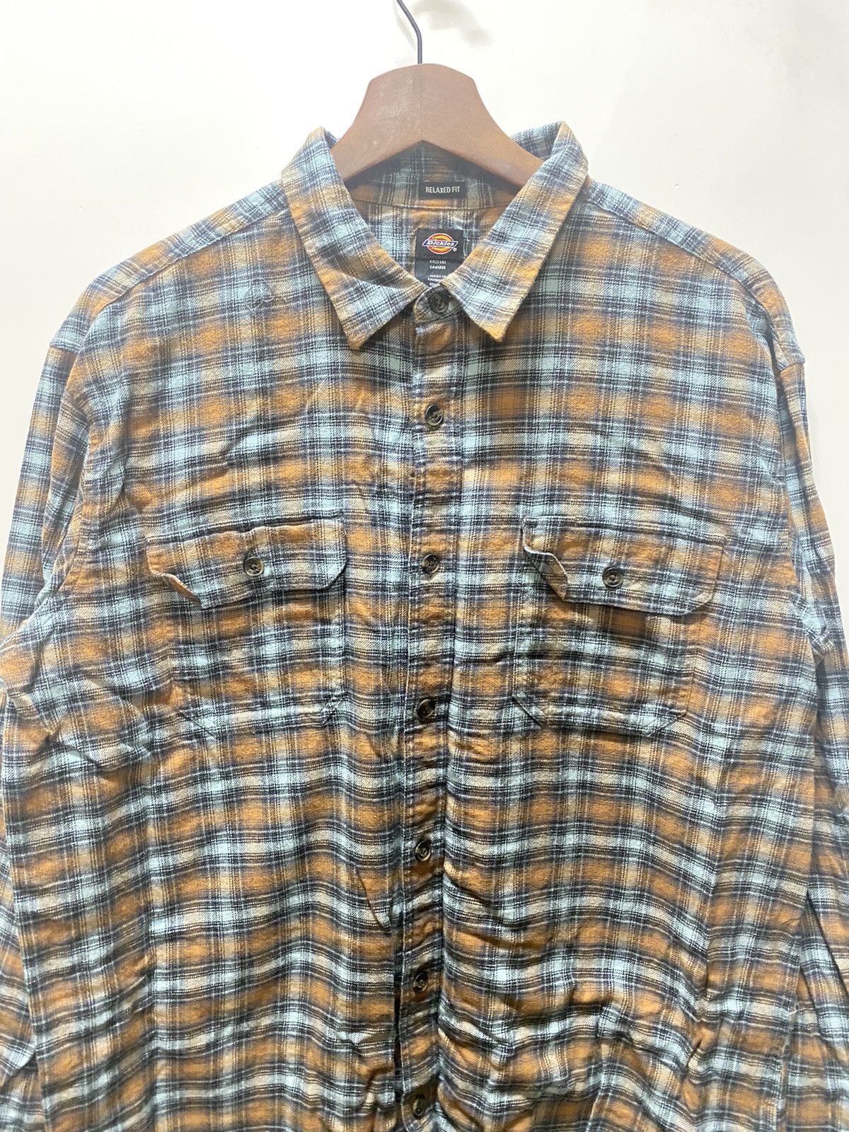 Designer × Dickies × Flannel vintage 90s dickies tartan streetwear flannel size L k6 Size US L / EU 52-54 / 3 - 2 Thumbnail