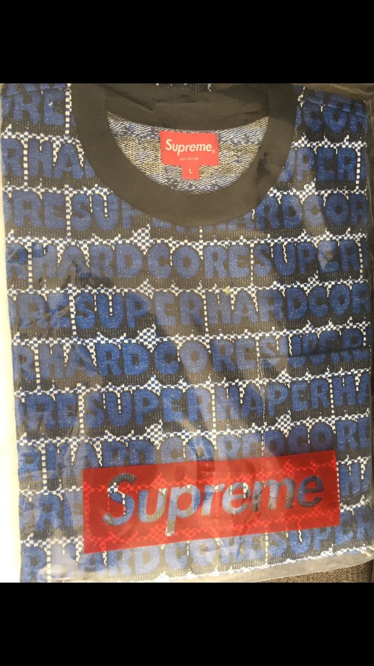 Supreme Super Hardcore Jacquard L S Top | Grailed