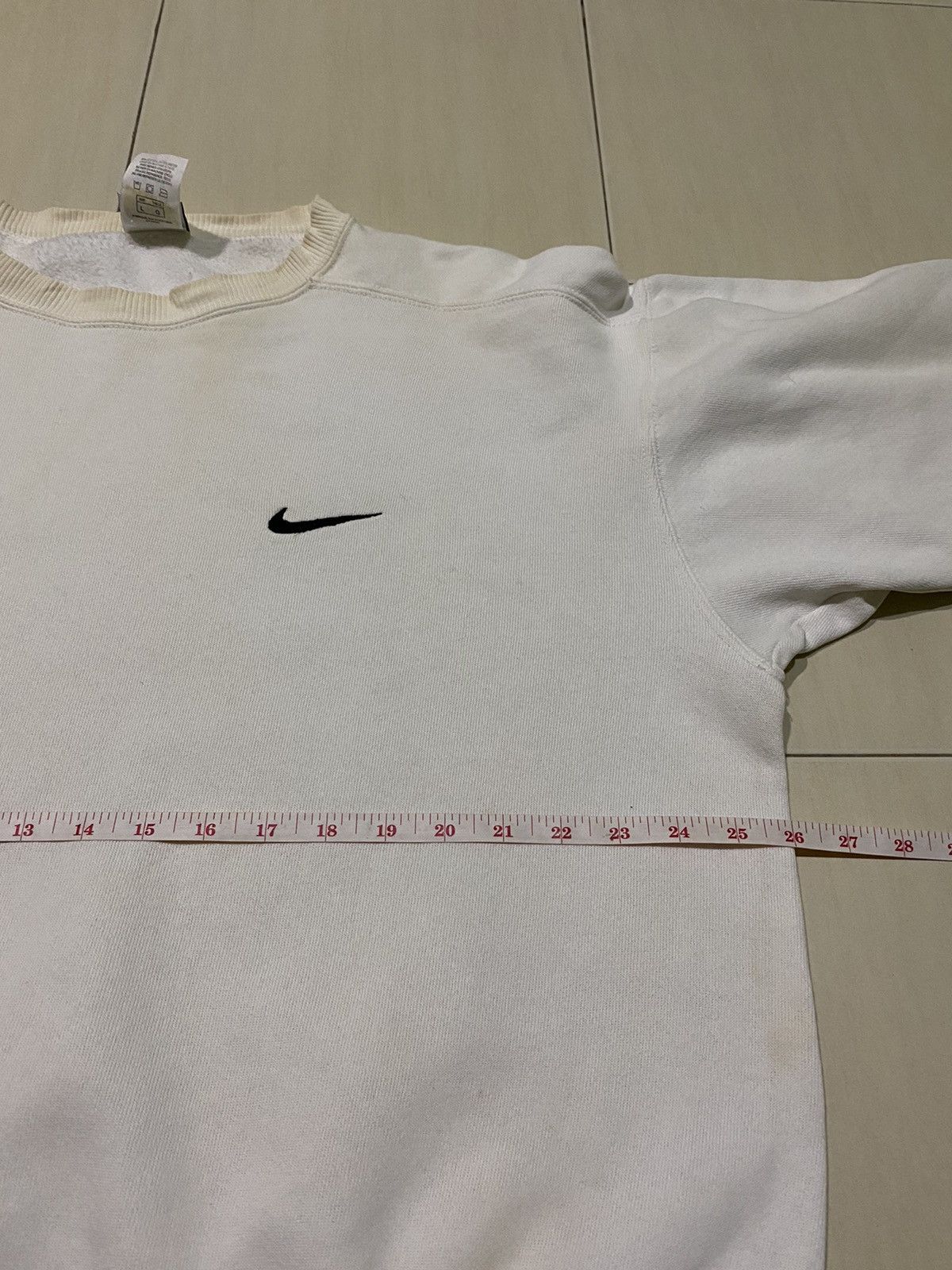 Vintage 90s Vintage Nike Big Logo Sweatshirt Size US L / EU 52-54 / 3 - 8 Thumbnail