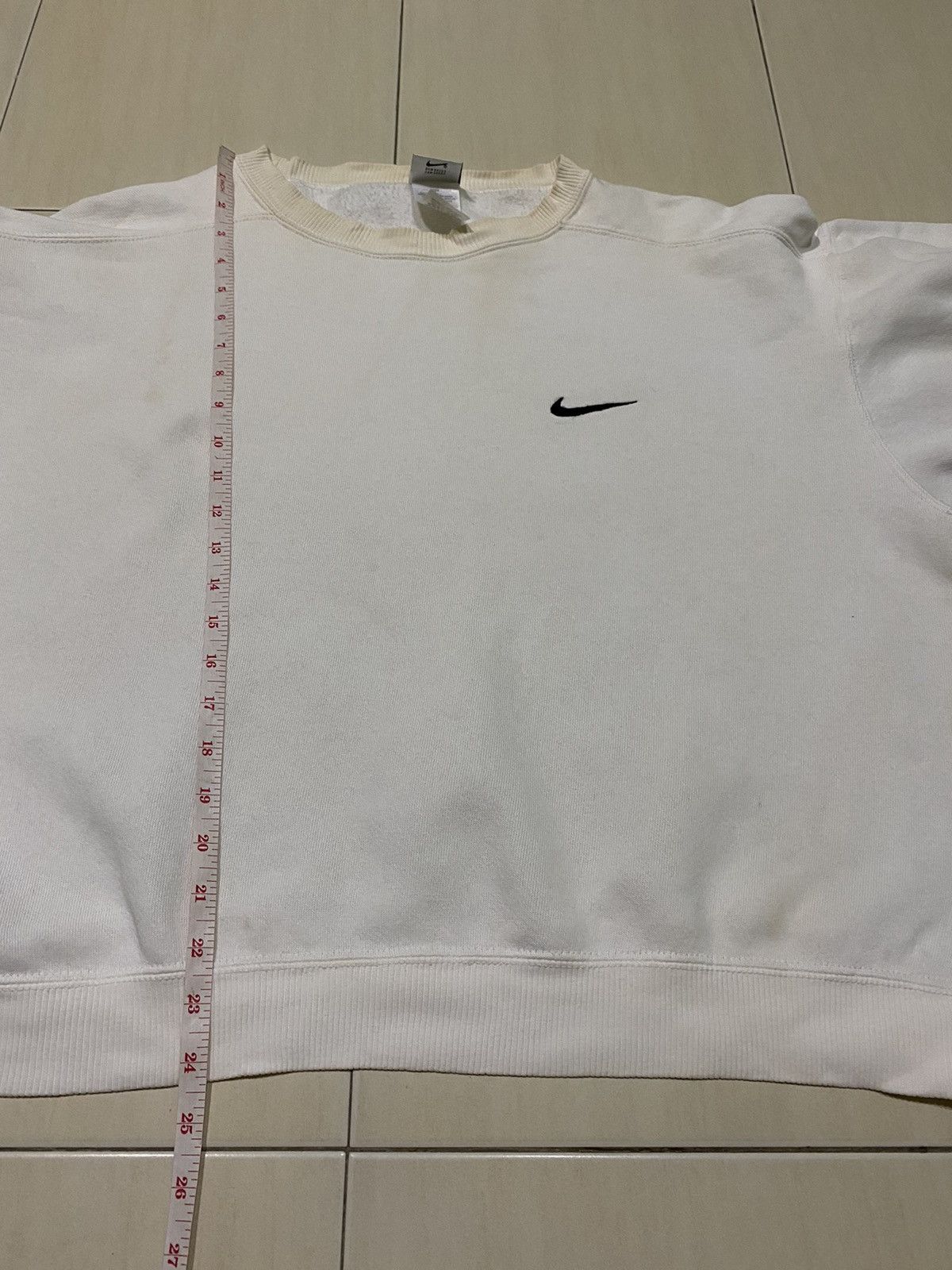 Vintage 90s Vintage Nike Big Logo Sweatshirt Size US L / EU 52-54 / 3 - 9 Thumbnail