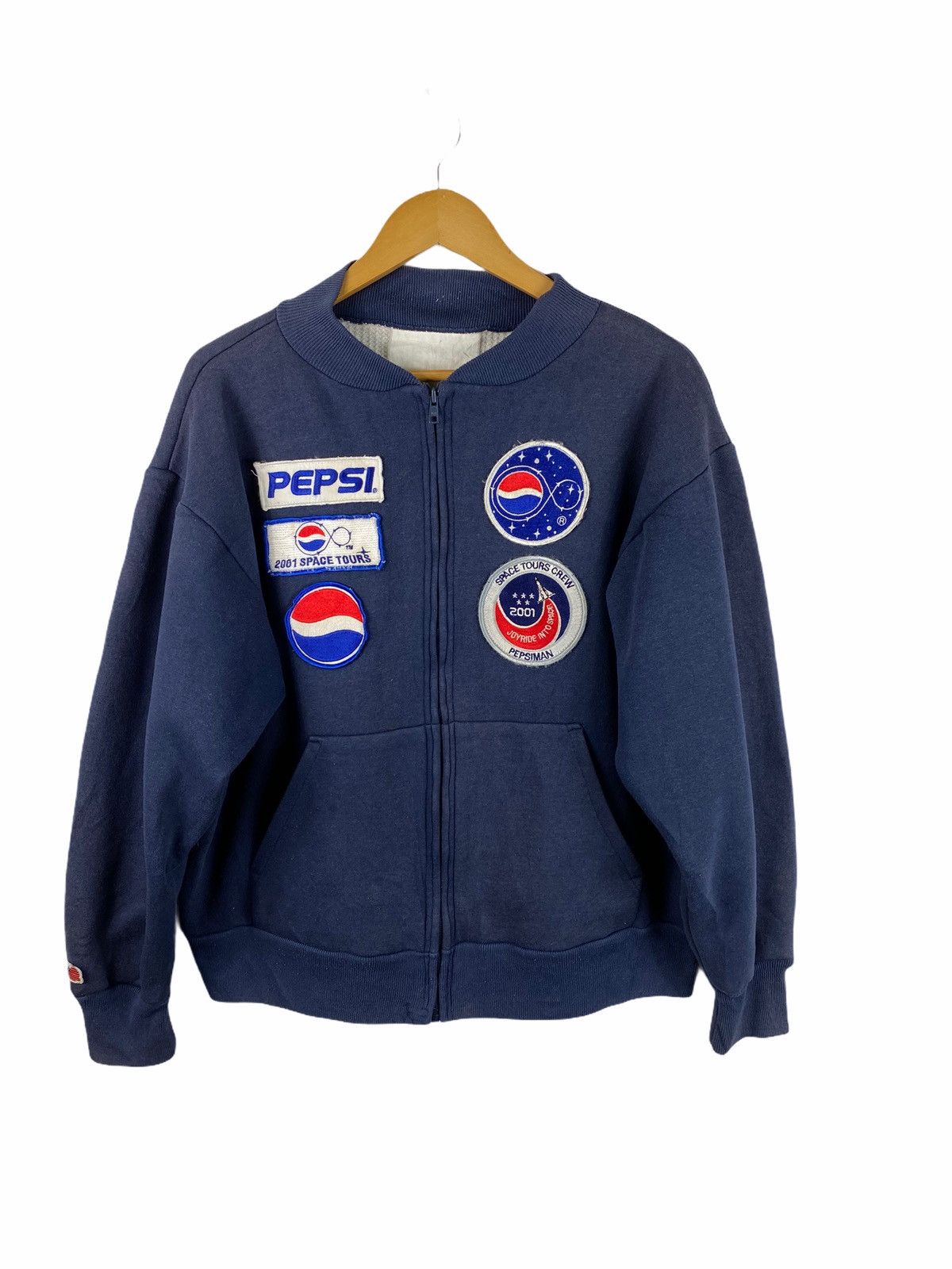 Pepsi × Vintage Vintage Pepsi Space tour 2001 Full patch Jacket | Grailed