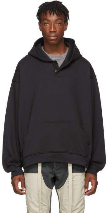 Fear of god henley hoodie sale