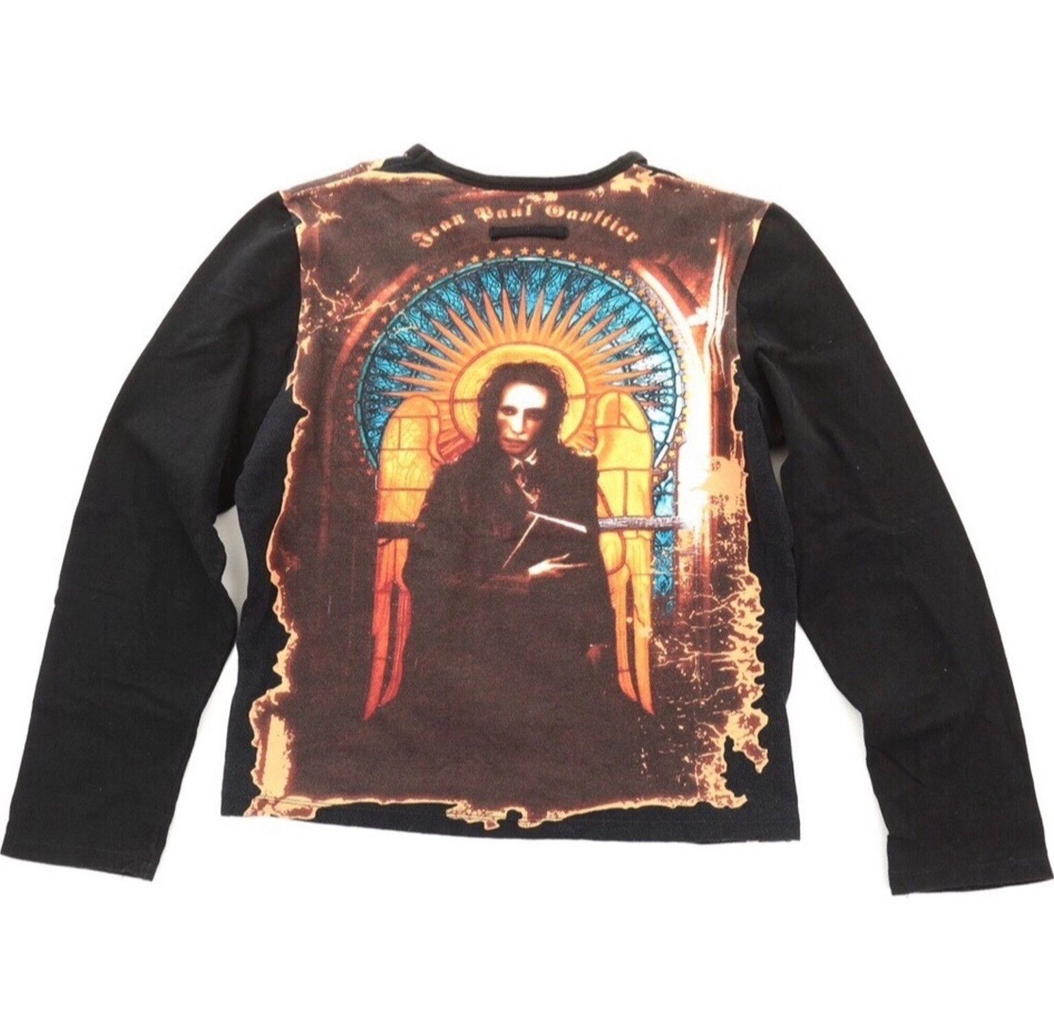 Jean Paul Gaultier Jean Paul Gaulteir “ MARILYN MANSON “ Dark Angel Tee Size US M / EU 48-50 / 2 - 2 Thumbnail