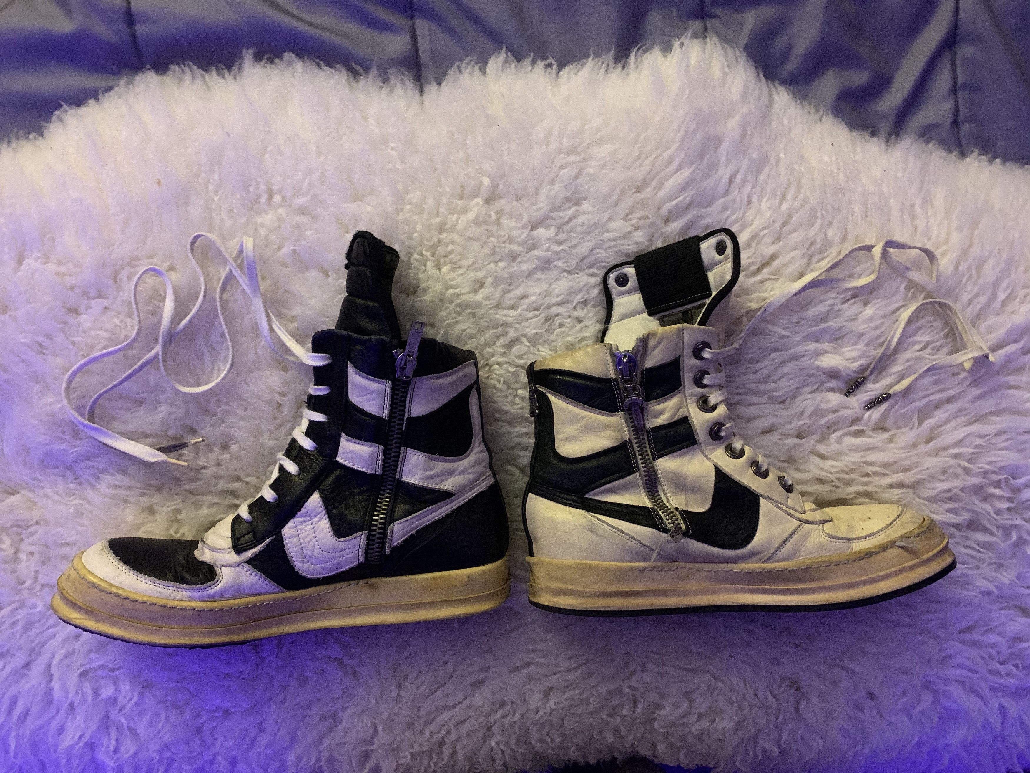 Chrome Hearts × Rick Owens Rick Owens x Chrome Hearts Dunks White & Black Rare! Size US 10 / EU 43 - 23 Thumbnail