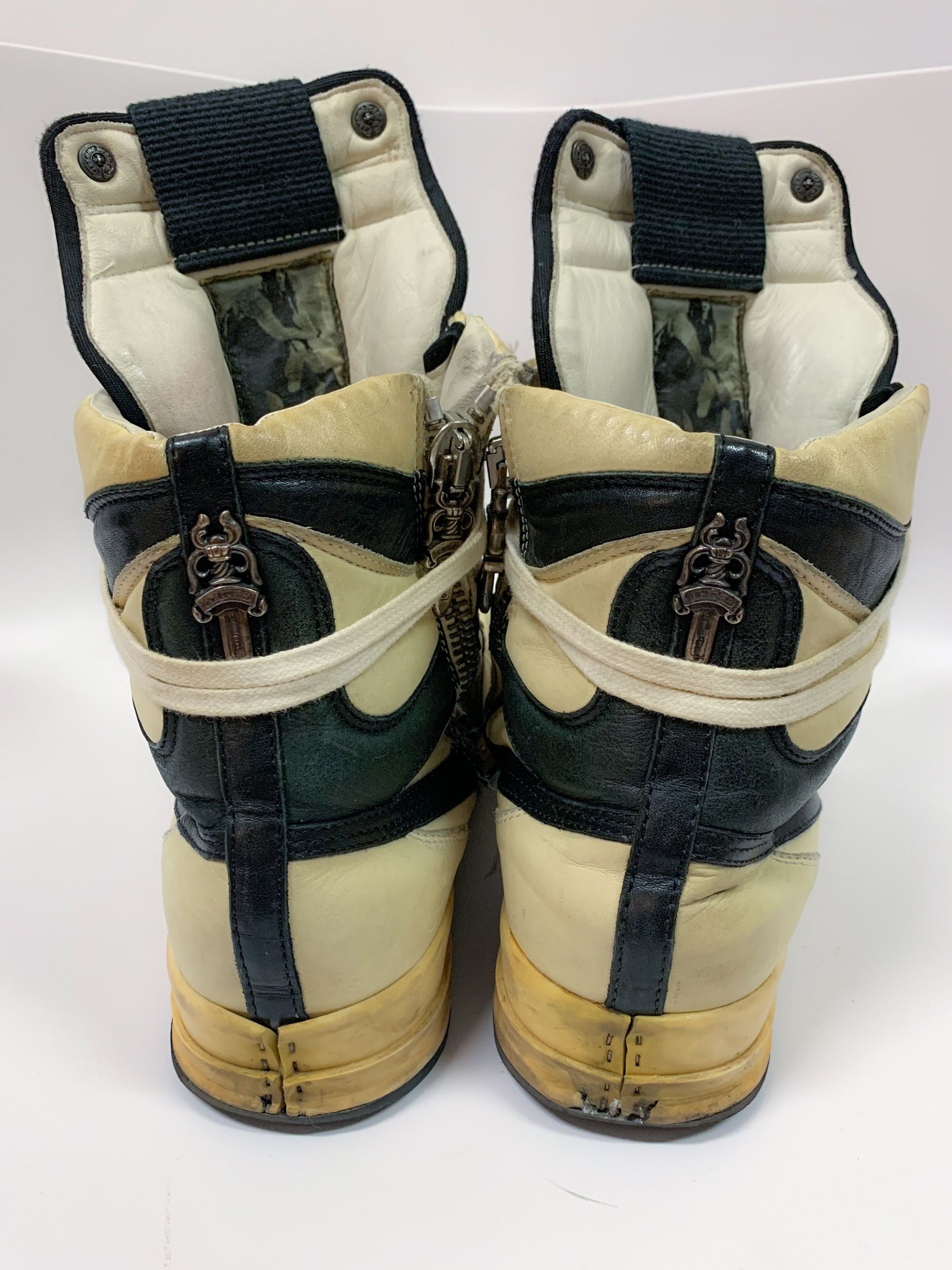 Chrome Hearts × Rick Owens Rick Owens x Chrome Hearts Dunks White & Black Rare! Size US 10 / EU 43 - 2 Thumbnail
