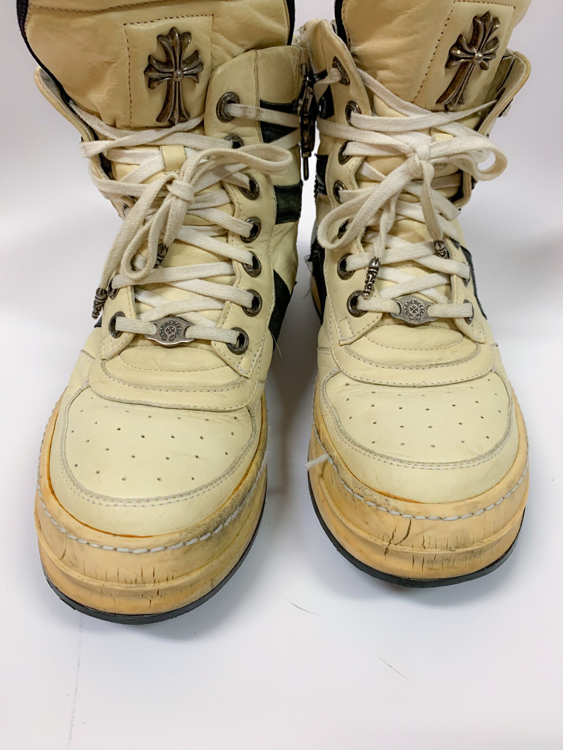 Chrome Hearts × Rick Owens Rick Owens x Chrome Hearts Dunks White & Black Rare! Size US 10 / EU 43 - 6 Thumbnail