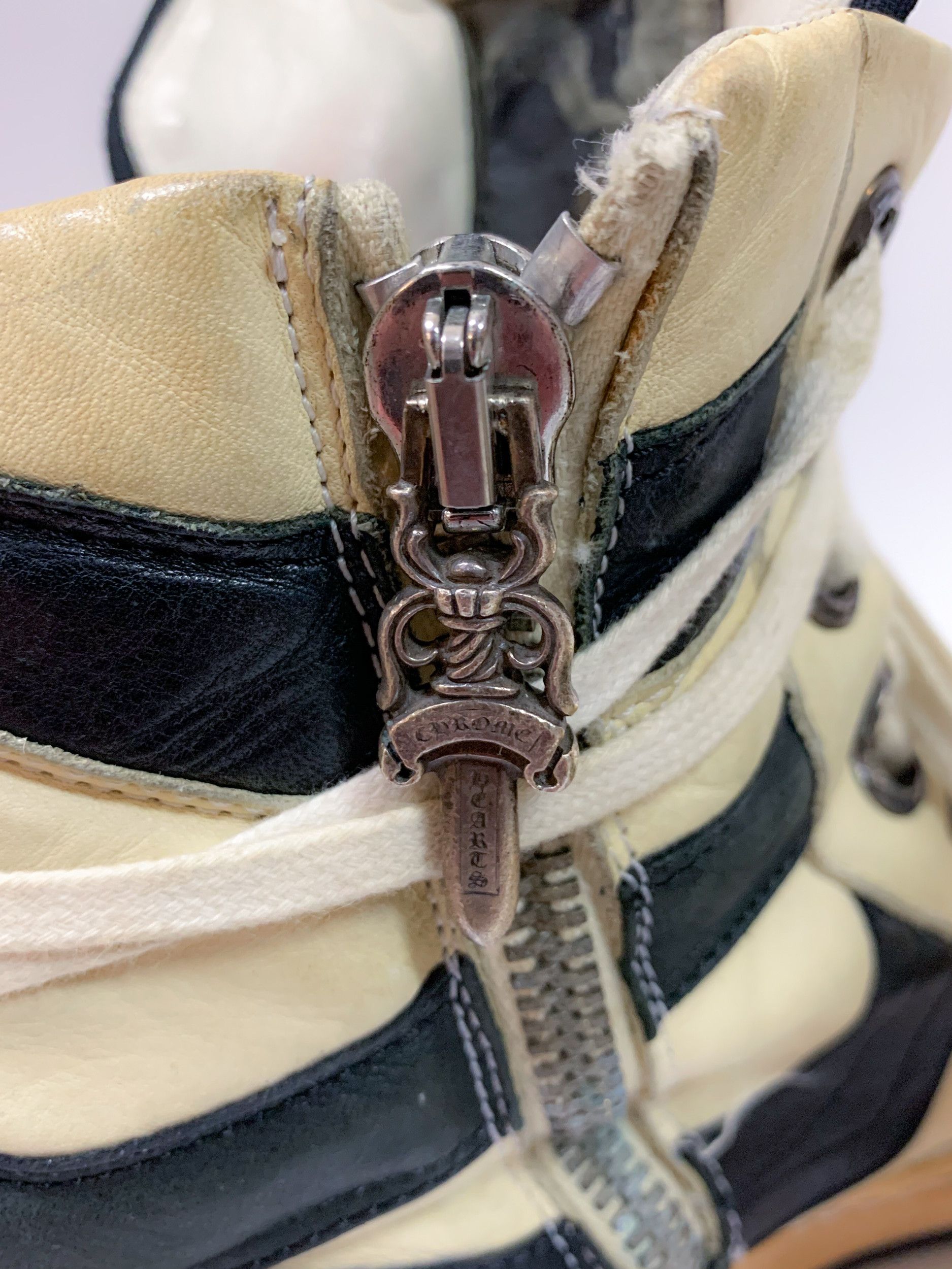 Chrome Hearts × Rick Owens Rick Owens x Chrome Hearts Dunks White & Black Rare! Size US 10 / EU 43 - 3 Thumbnail