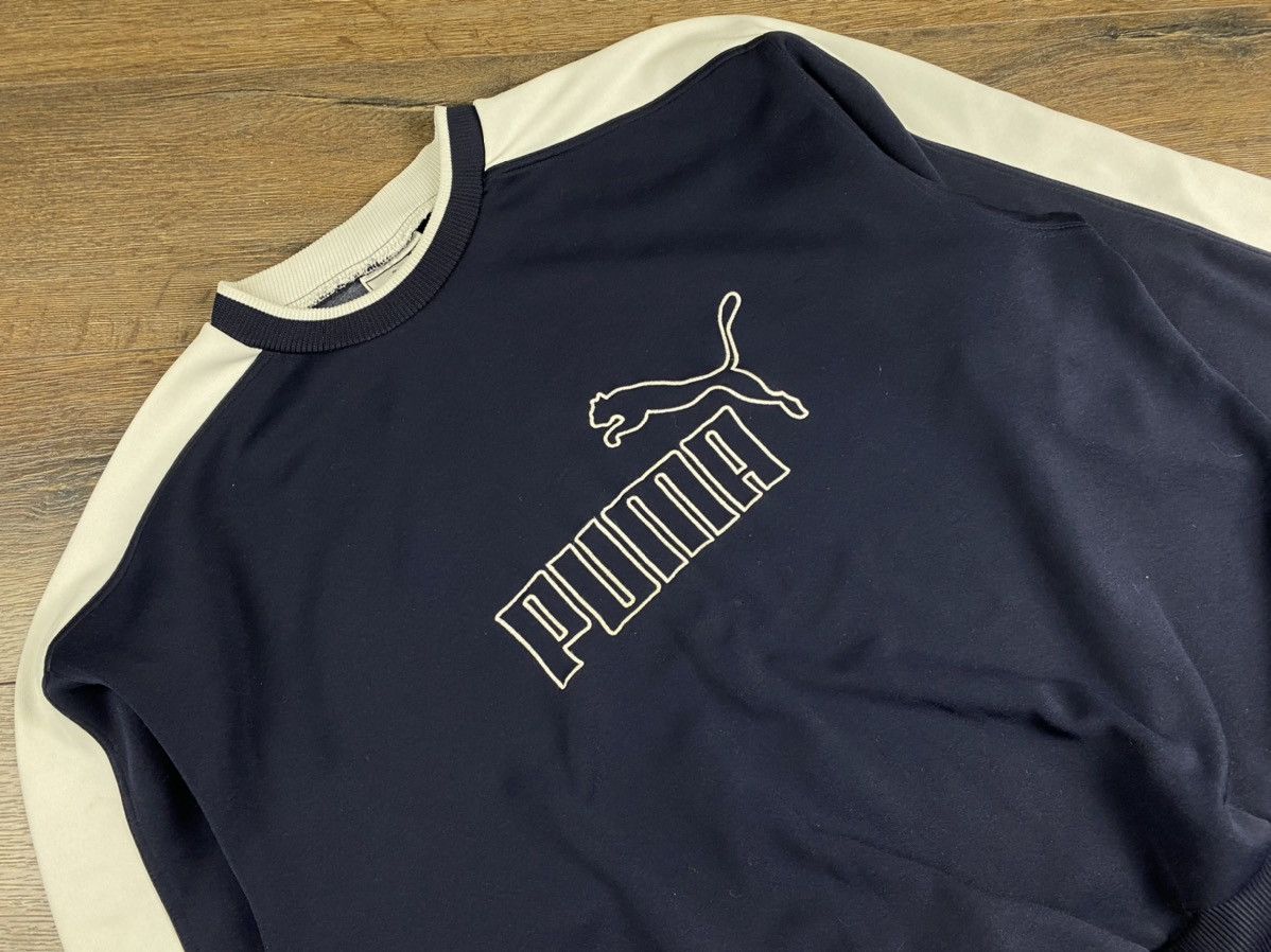 Puma × Vintage Men’s Vintage Puma Sweatshirt Big Logo size XL Size US XL / EU 56 / 4 - 2 Thumbnail