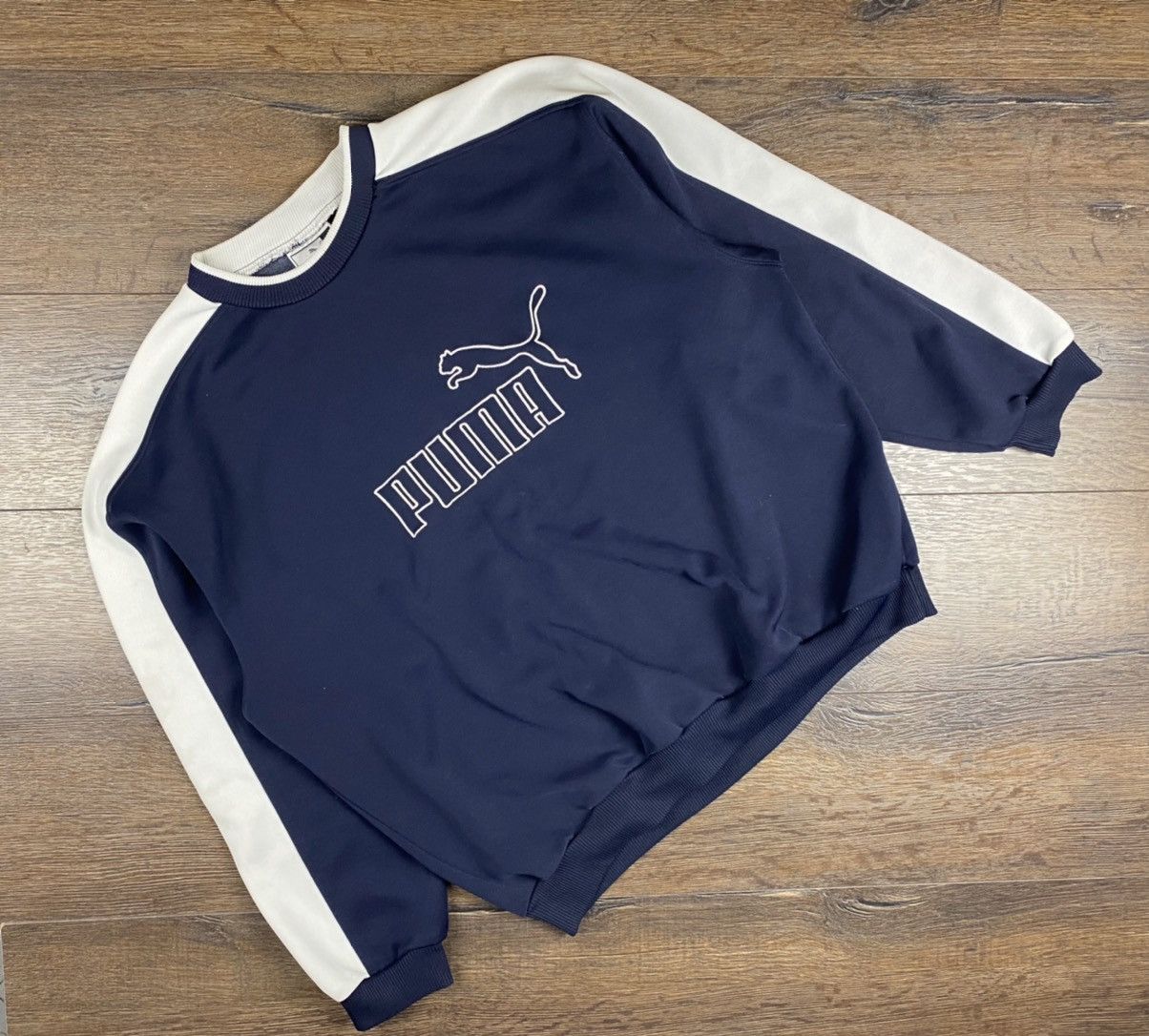 Puma × Vintage Men’s Vintage Puma Sweatshirt Big Logo size XL Size US XL / EU 56 / 4 - 1 Thumbnail