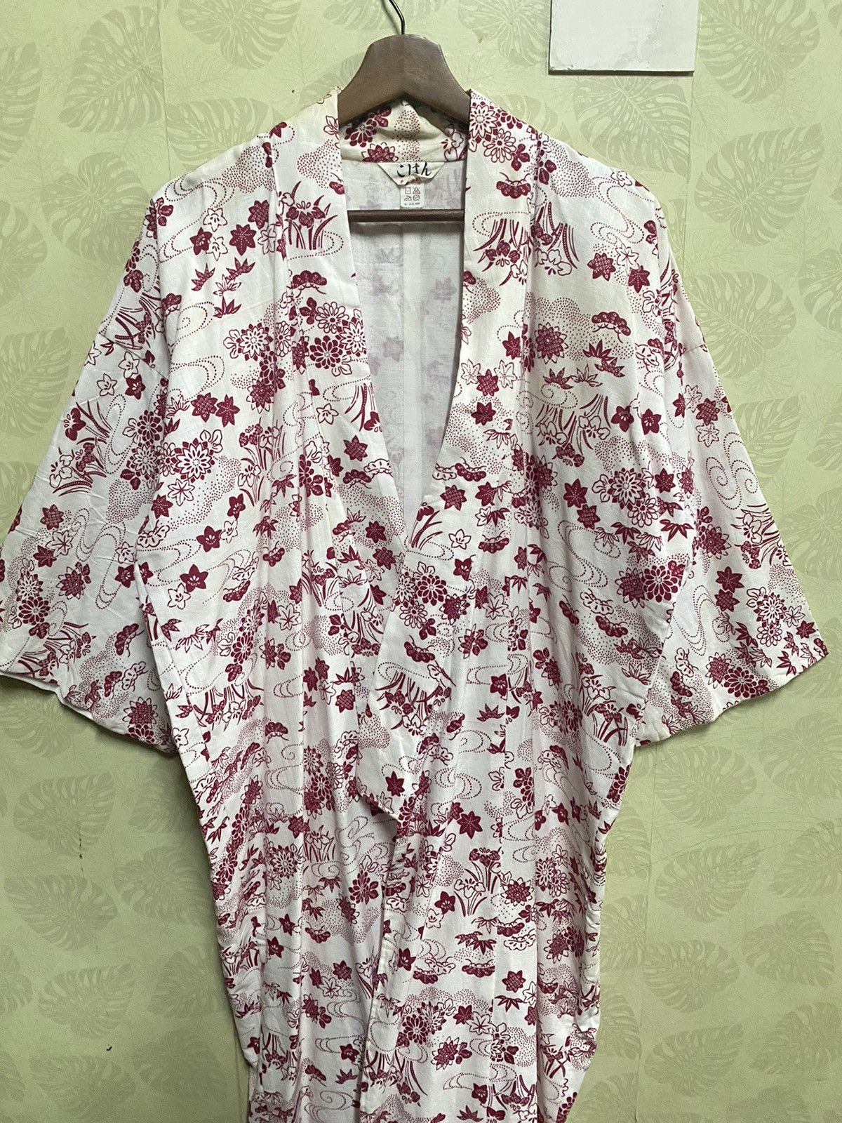 Japanese Brand vintage 90s chrysanthemum kimono robes BP2 Size US L / EU 52-54 / 3 - 3 Thumbnail