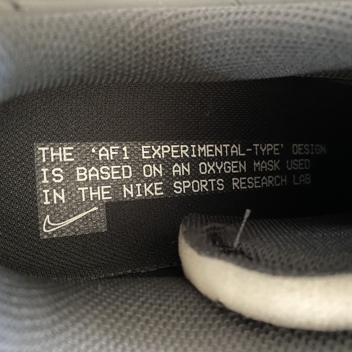 Nike Nike Experimental black Air Force 1 Size US 10.5 / EU 43-44 - 8 Thumbnail