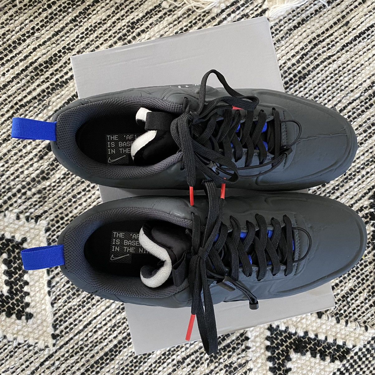Nike Nike Experimental black Air Force 1 Size US 10.5 / EU 43-44 - 2 Thumbnail