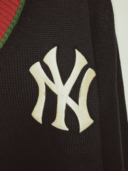 Gucci Gucci x Yankees Embroidered Knitwear, Grailed