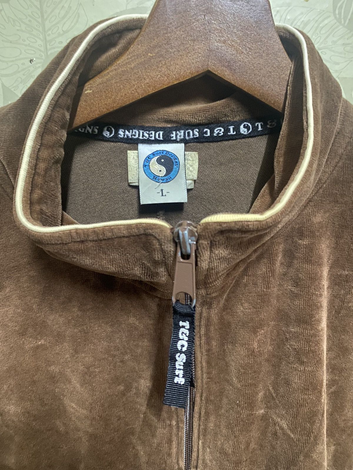 Vintage vintage 90s t&c surf design zip up jacket size M L - j15 Size US L / EU 52-54 / 3 - 3 Thumbnail