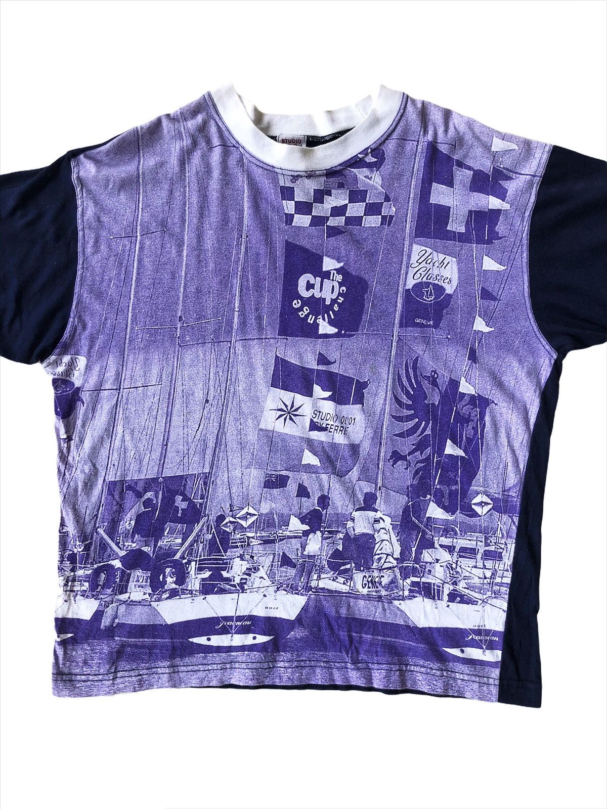 Gianfranco Ferre RARE🔥80s Gianfranco Ferre Sailing Cup OVP Shirt Size US L / EU 52-54 / 3 - 1 Thumbnail