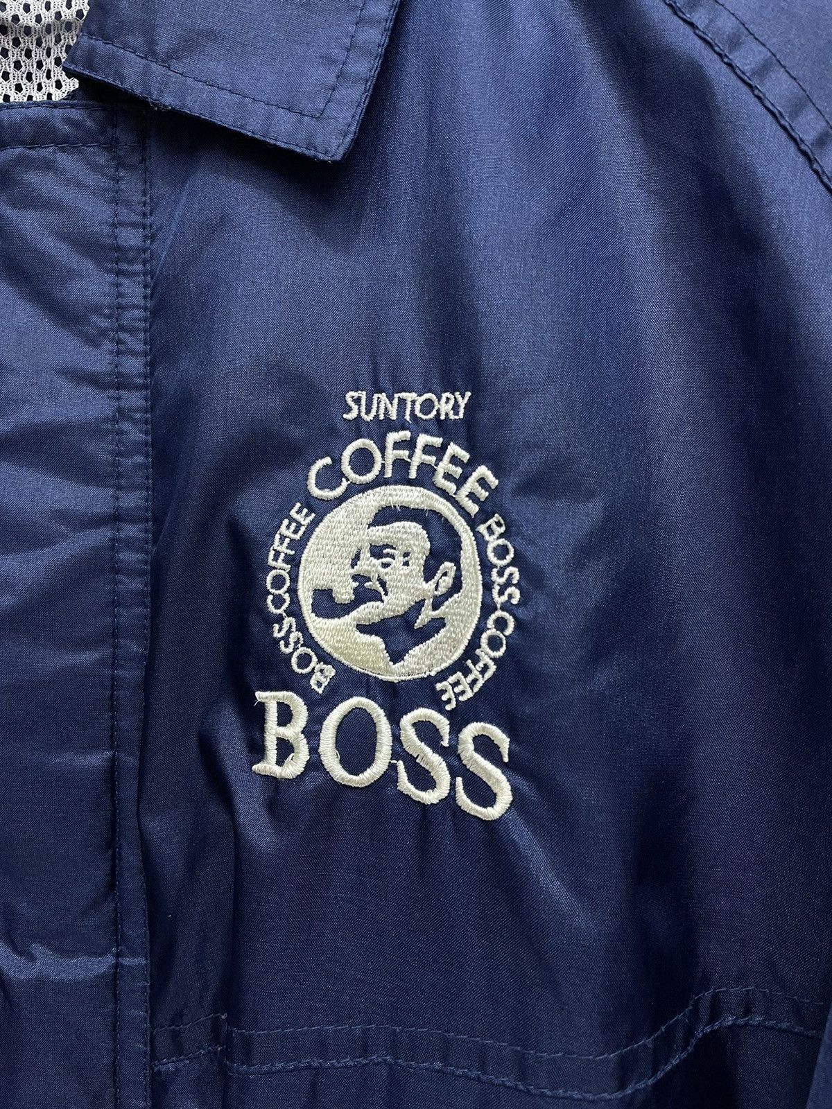 Mr. Gentleman RARE! 90’s SUNTORY COFFEE BOSS Windbreaker Bomber Jacket Size US M / EU 48-50 / 2 - 2 Thumbnail