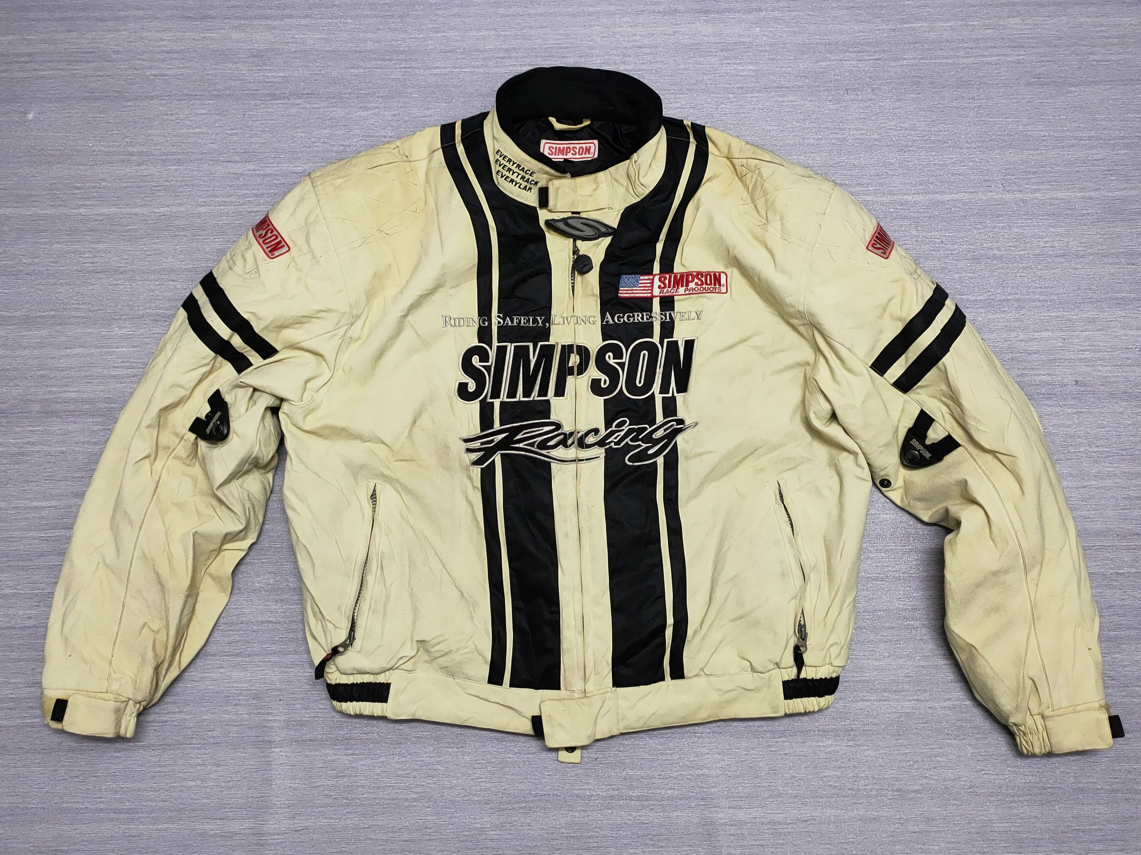 Vintage simpson racing jacket sale