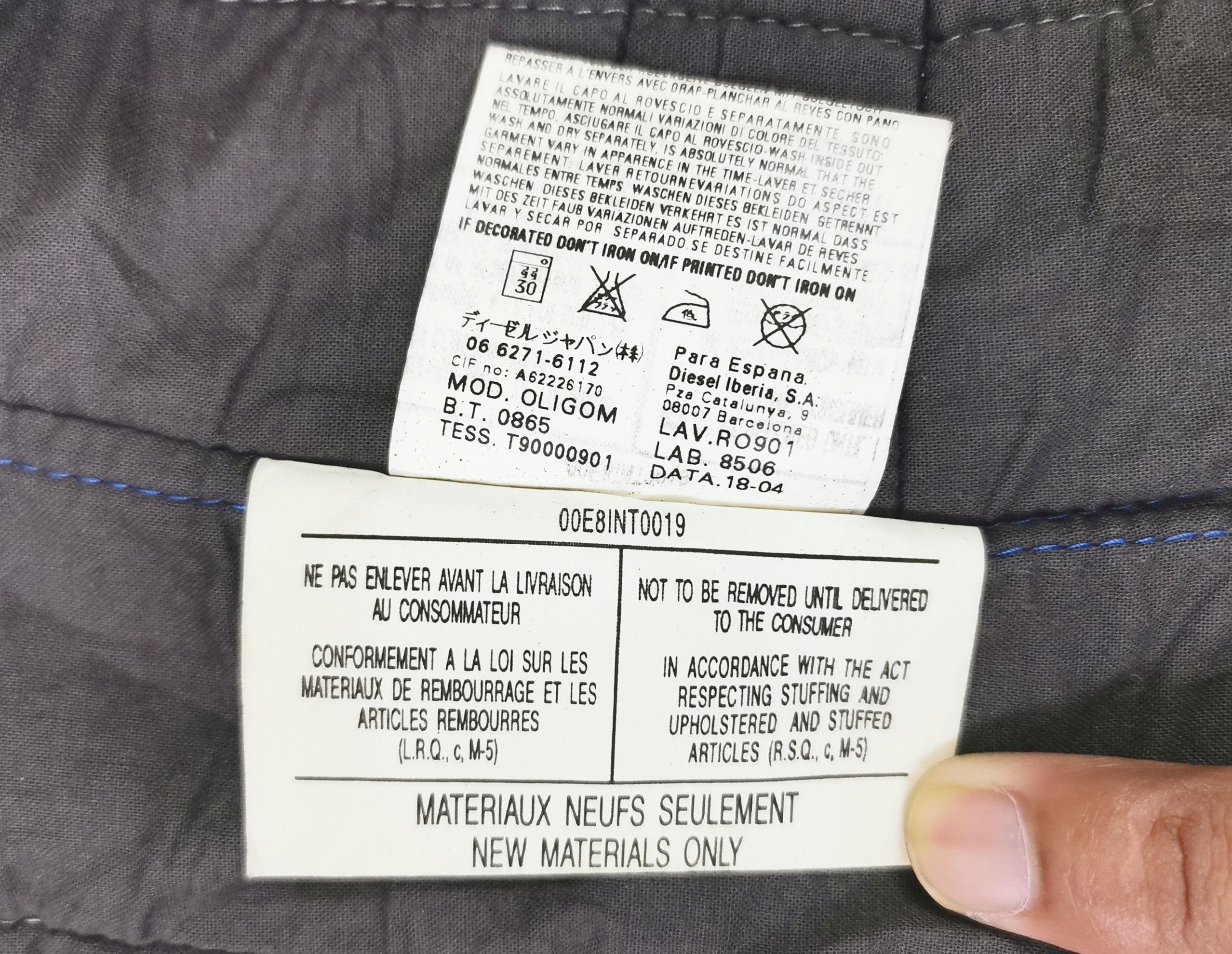 Diesel Vintage Diesel Jacket Size US M / EU 48-50 / 2 - 13 Thumbnail