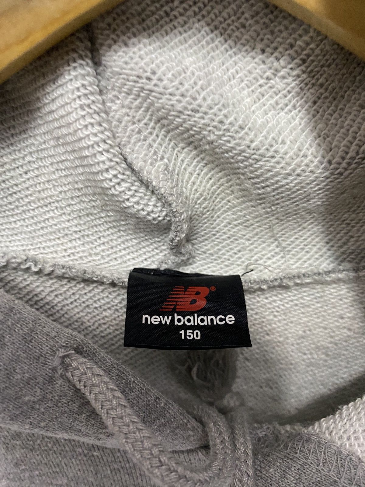 Designer × New Balance New Balance Spell Out Big Logo Hoodie Size US S / EU 44-46 / 1 - 6 Thumbnail