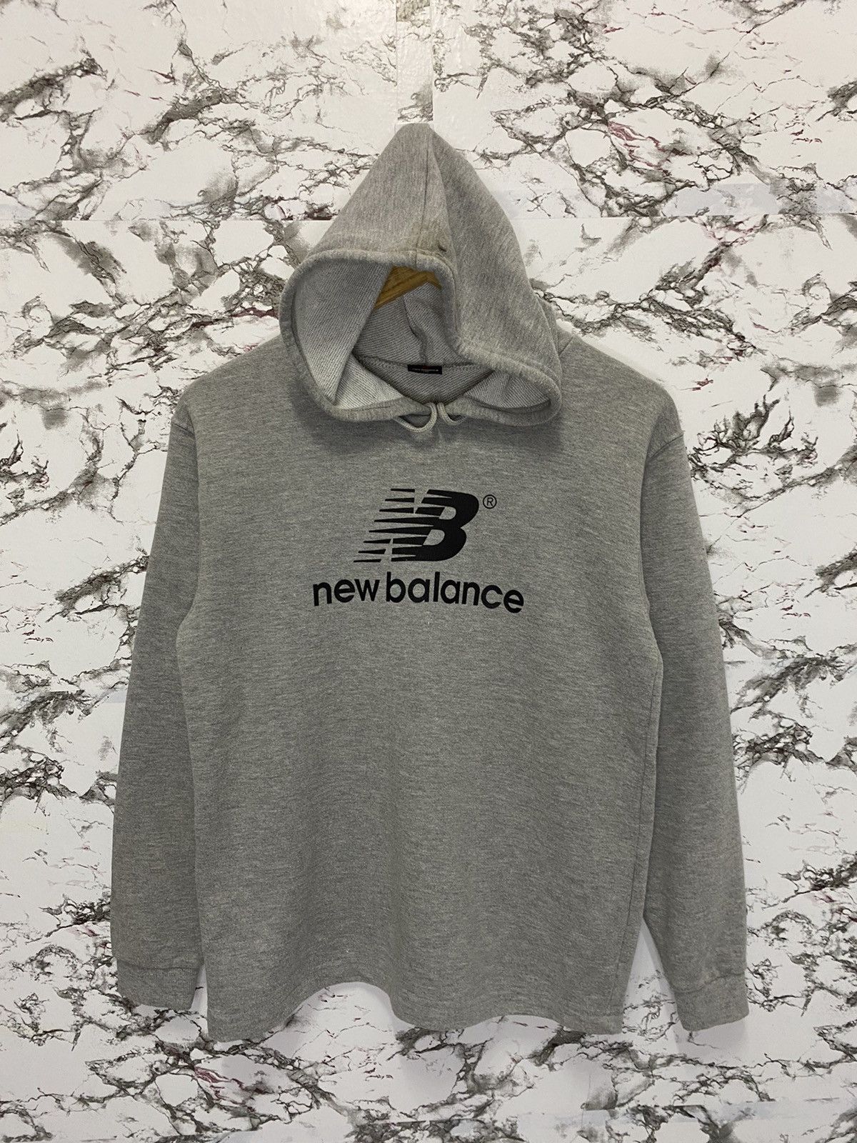 Designer × New Balance New Balance Spell Out Big Logo Hoodie Size US S / EU 44-46 / 1 - 2 Thumbnail