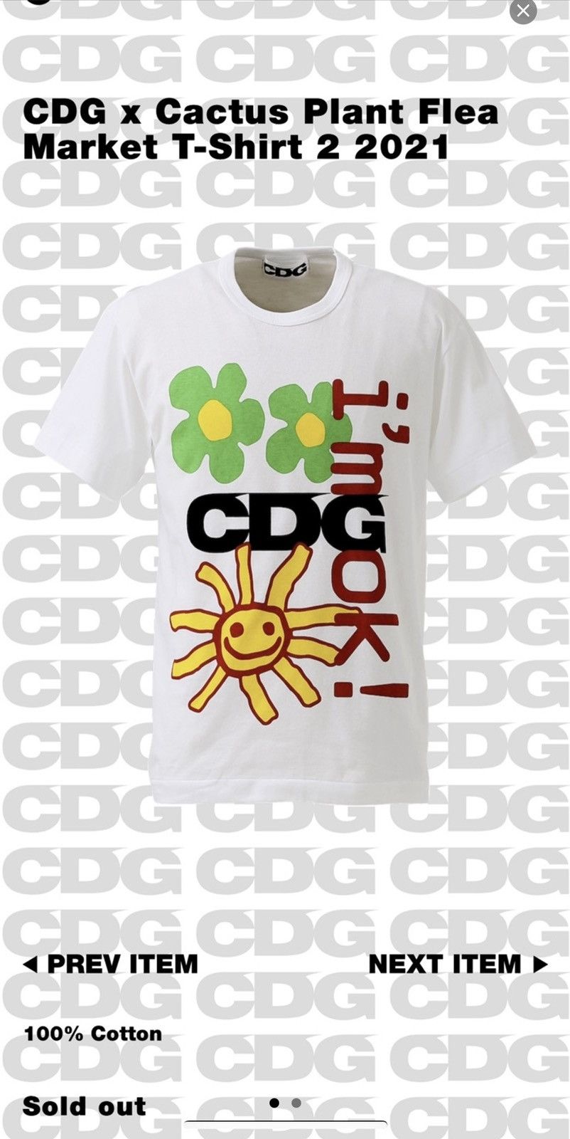 Comme des Garcons CDG x CPFM T-Shirt 1 | Grailed