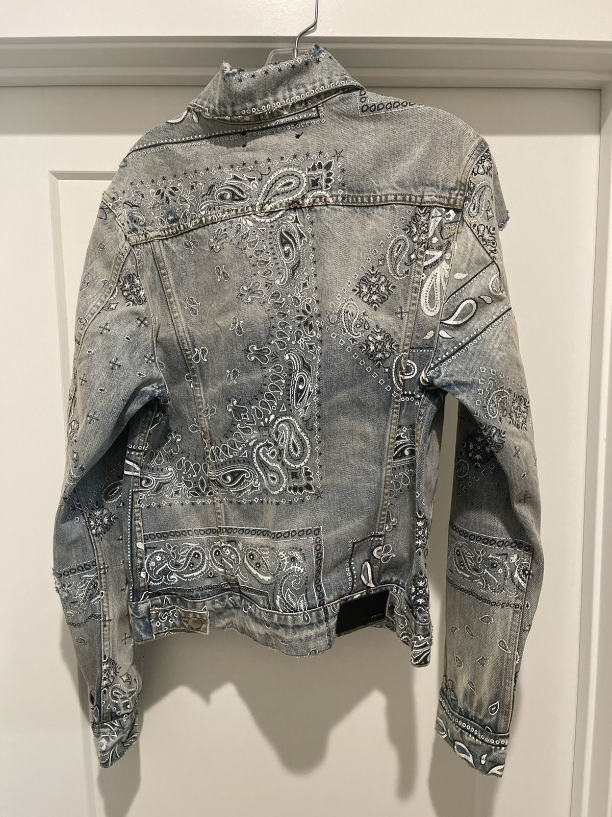 Amiri Amiri Paisley Denim Jacket Size US M / EU 48-50 / 2 - 2 Thumbnail