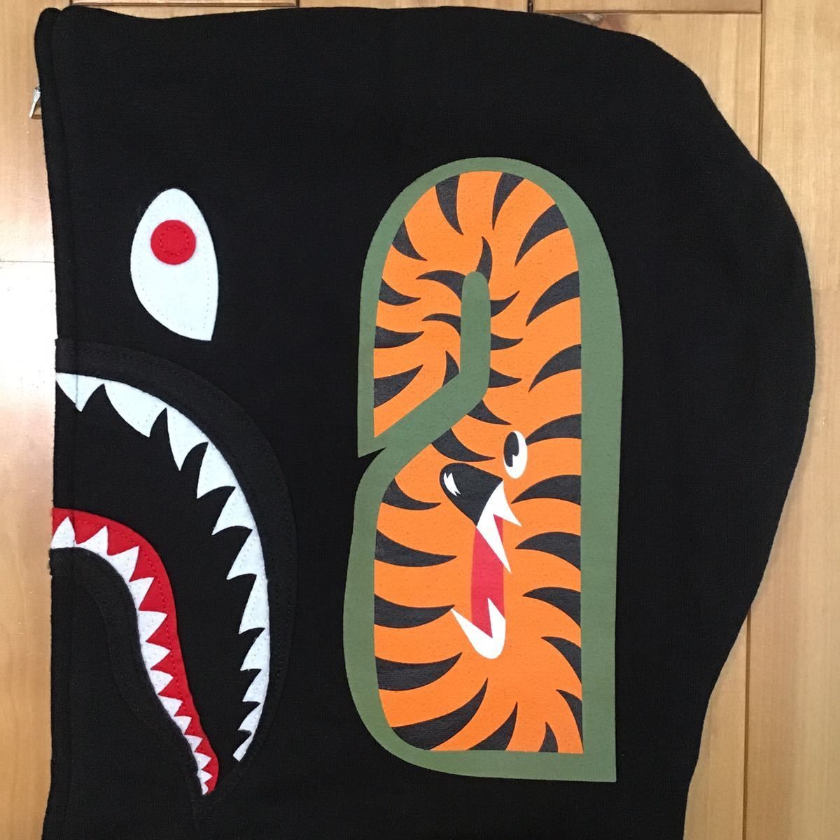 Bape BAPE Shark full zip hoodie black Size US M / EU 48-50 / 2 - 5 Thumbnail