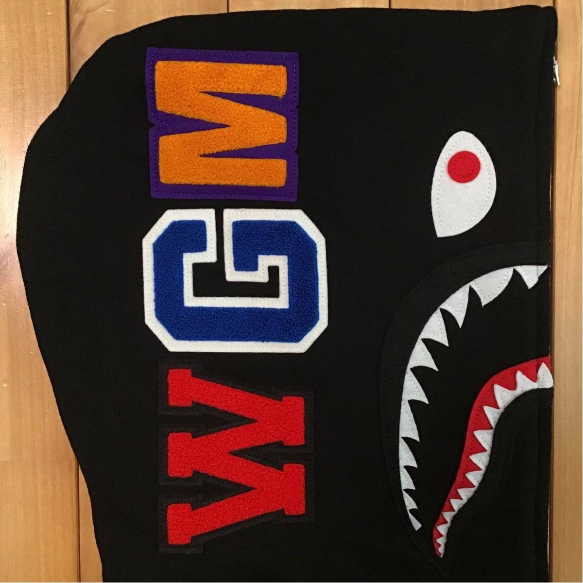 Bape BAPE Shark full zip hoodie black Size US M / EU 48-50 / 2 - 4 Thumbnail