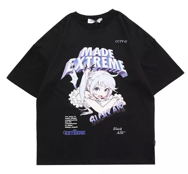 Vintage Anime girl print t-shirt | Grailed