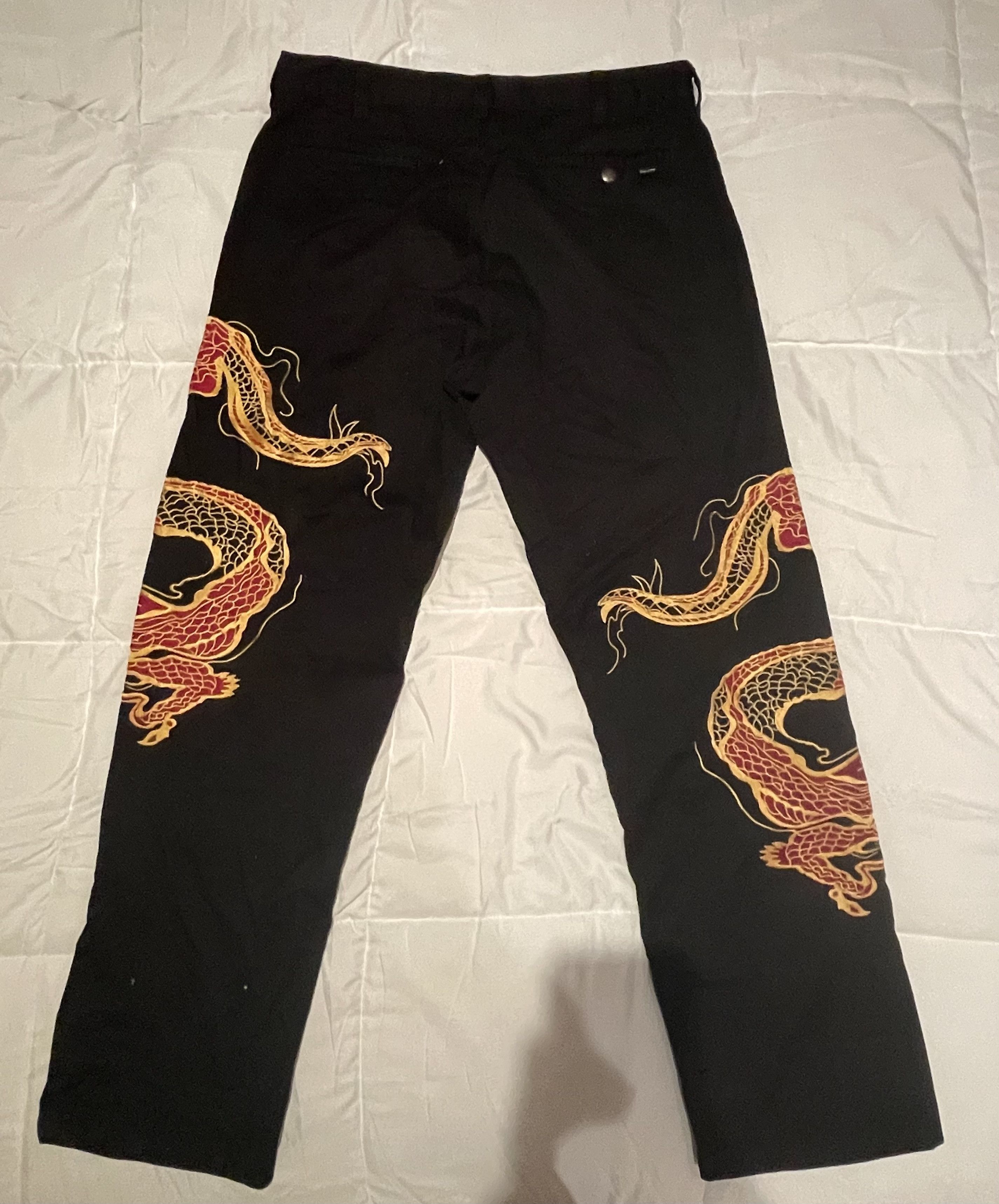 Supreme Supreme Dragon Work Pant Black 🖤🐉 | Grailed