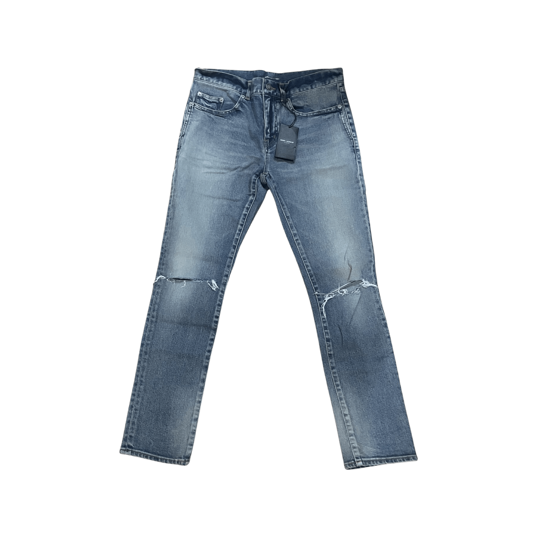 Saint Laurent Paris Damaged Denim Pants パンツ