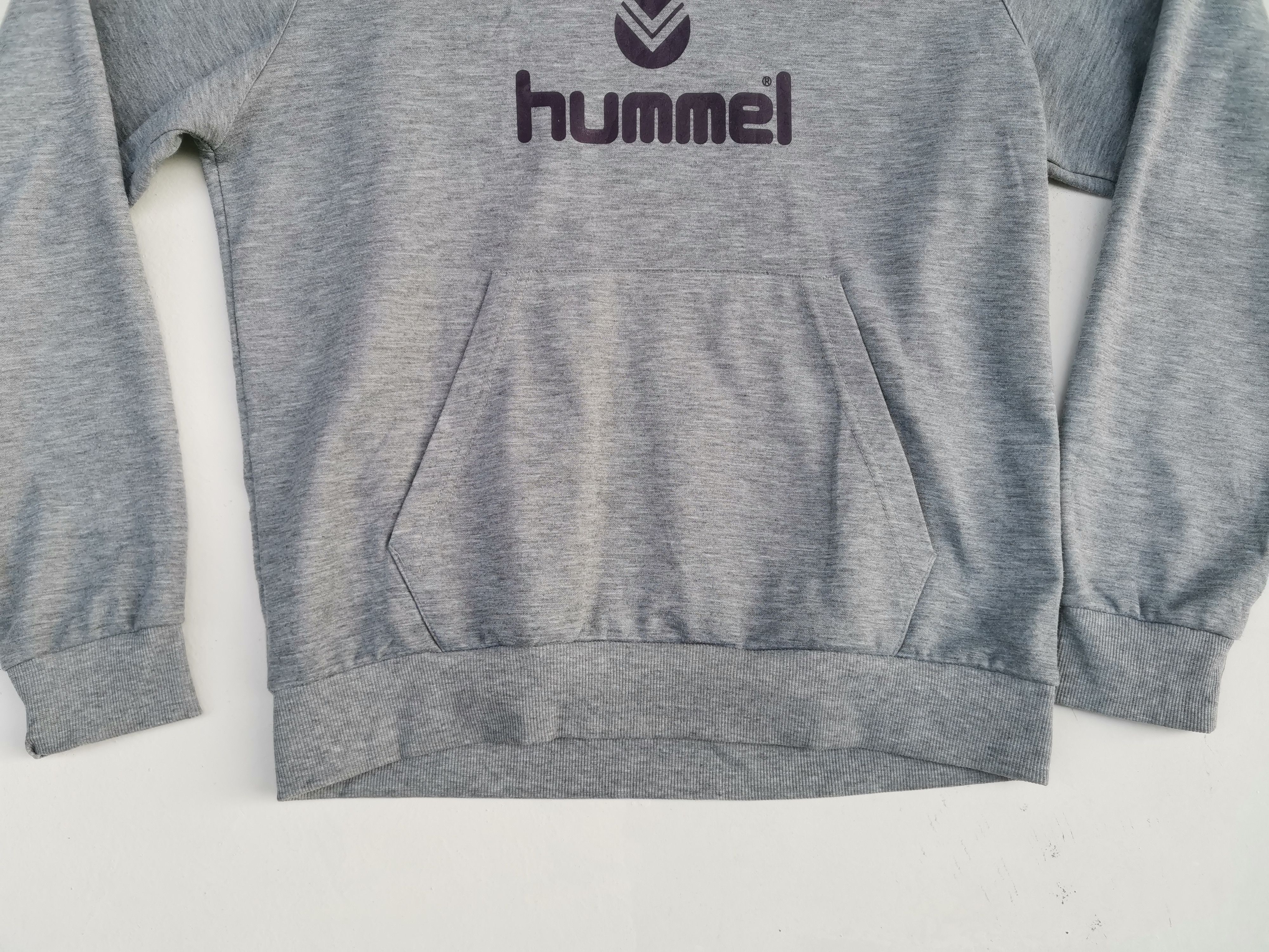 Japanese Brand Hummel Big Logo Hoodie Sweatshirt Size US L / EU 52-54 / 3 - 8 Thumbnail