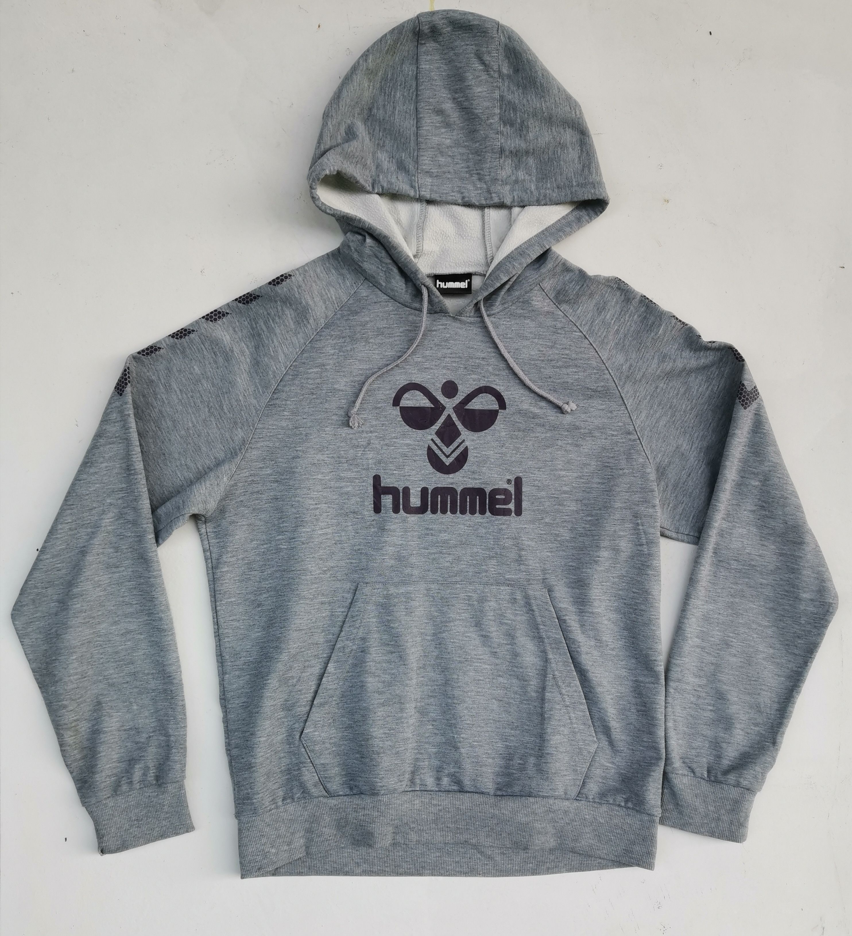 Japanese Brand Hummel Big Logo Hoodie Sweatshirt Size US L / EU 52-54 / 3 - 1 Thumbnail
