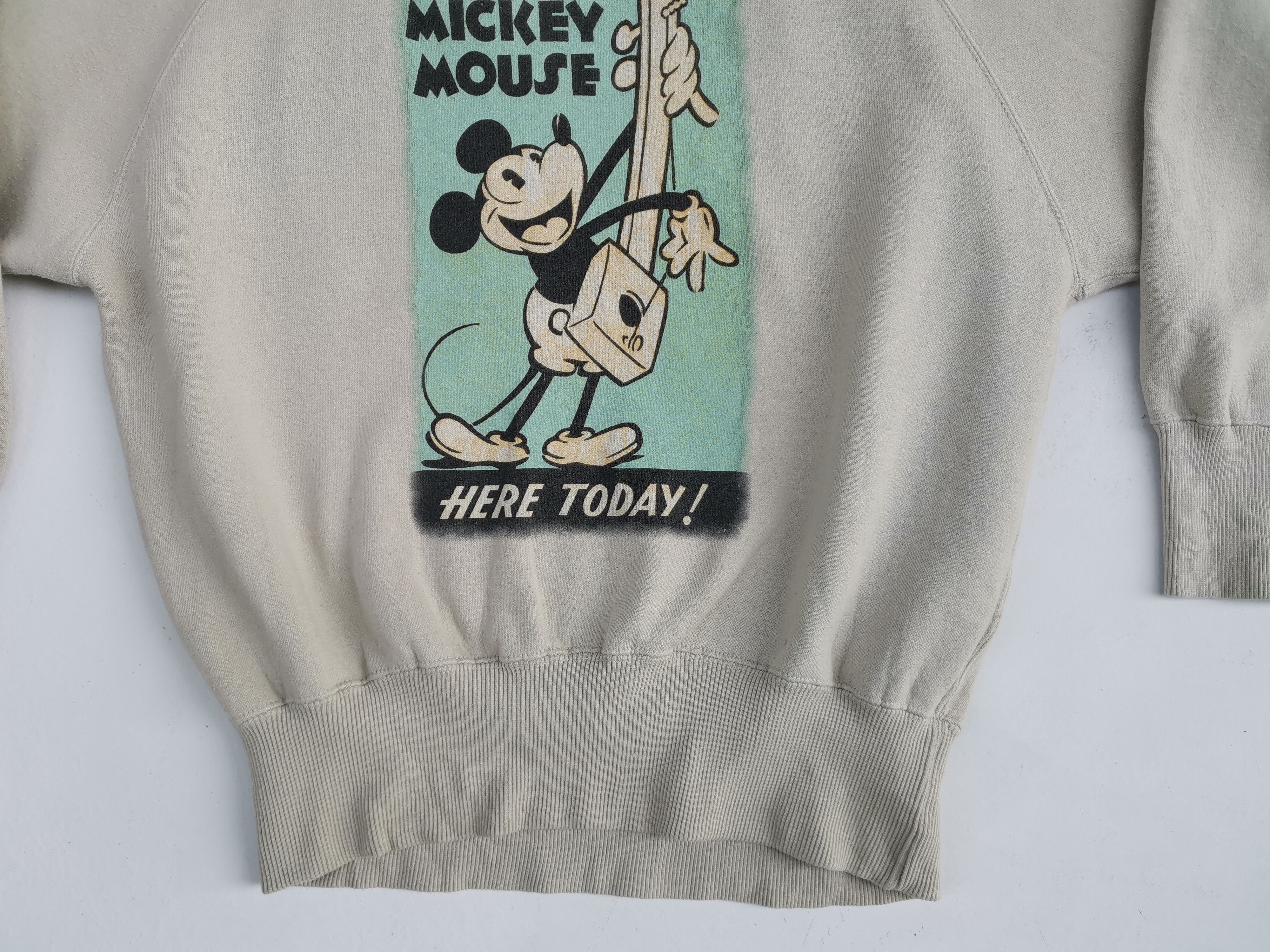 Disney Disney Mickey Mouse Big Logo Hoodie Sweatshirt Size US L / EU 52-54 / 3 - 7 Thumbnail