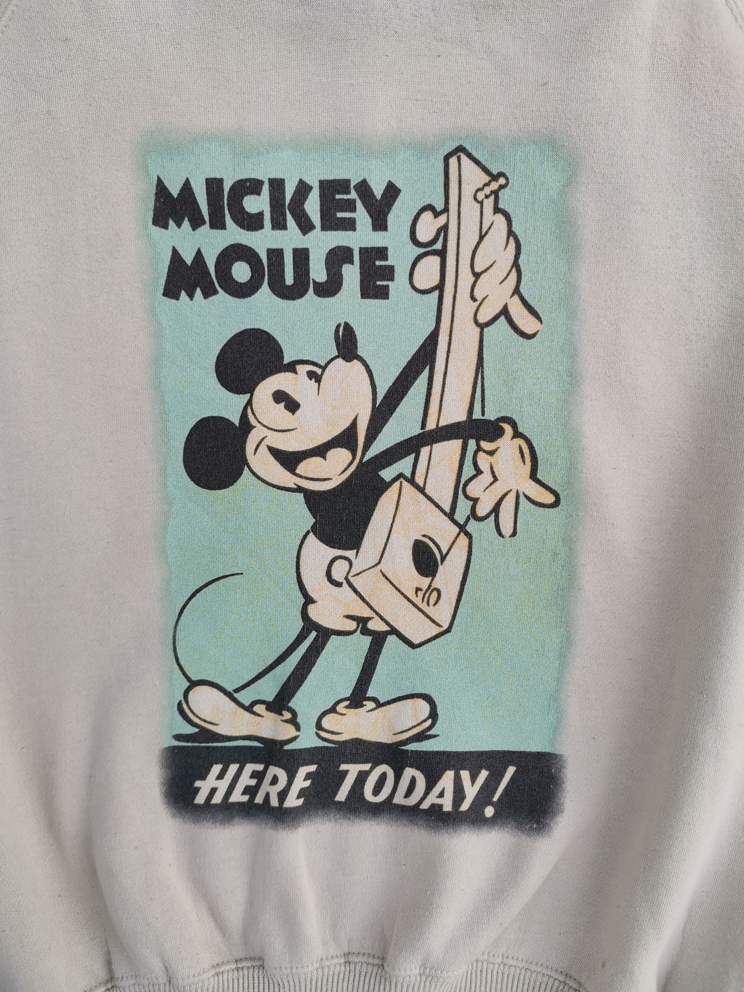 Disney Disney Mickey Mouse Big Logo Hoodie Sweatshirt Size US L / EU 52-54 / 3 - 8 Thumbnail