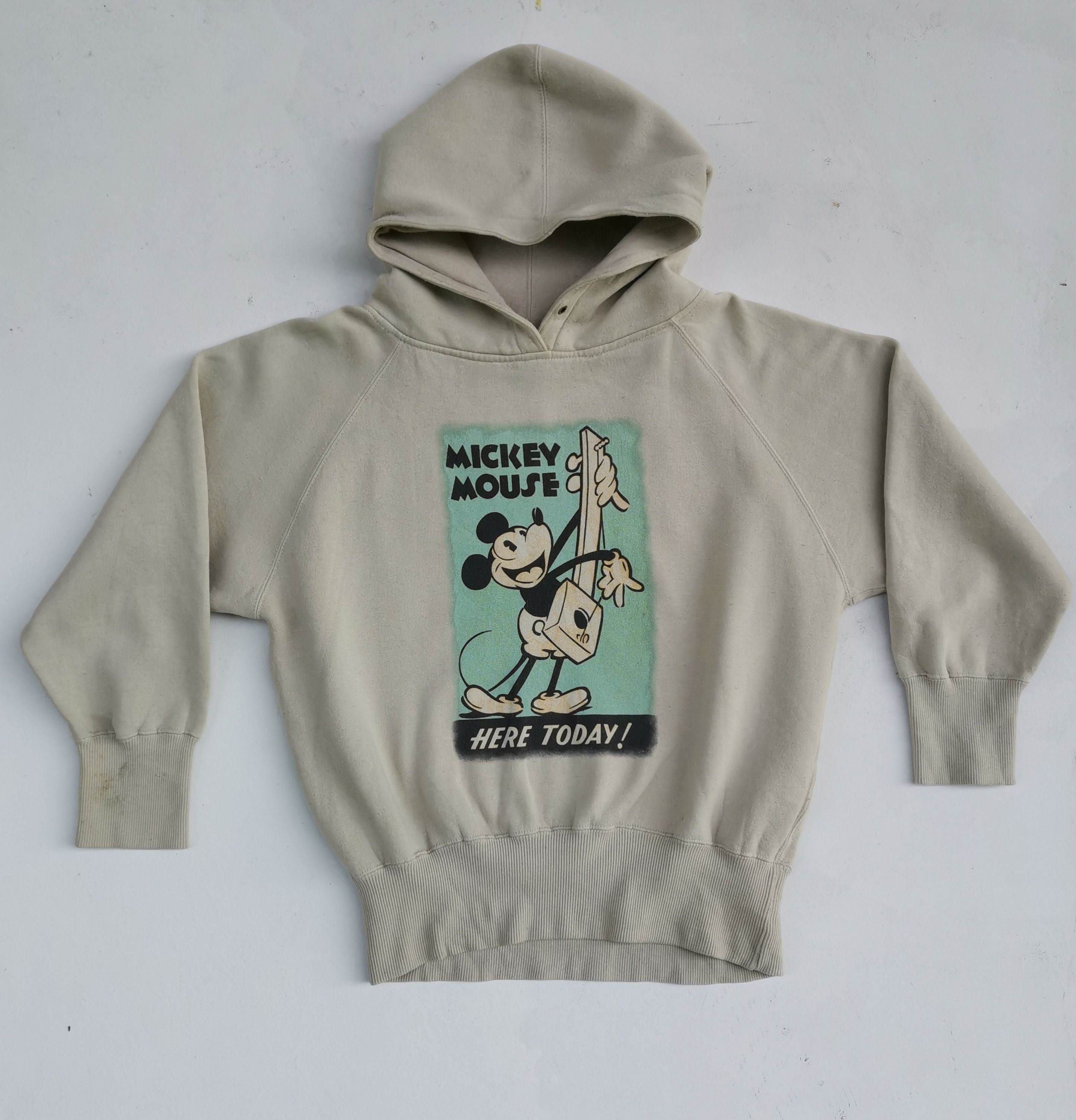 Disney Disney Mickey Mouse Big Logo Hoodie Sweatshirt Size US L / EU 52-54 / 3 - 1 Thumbnail