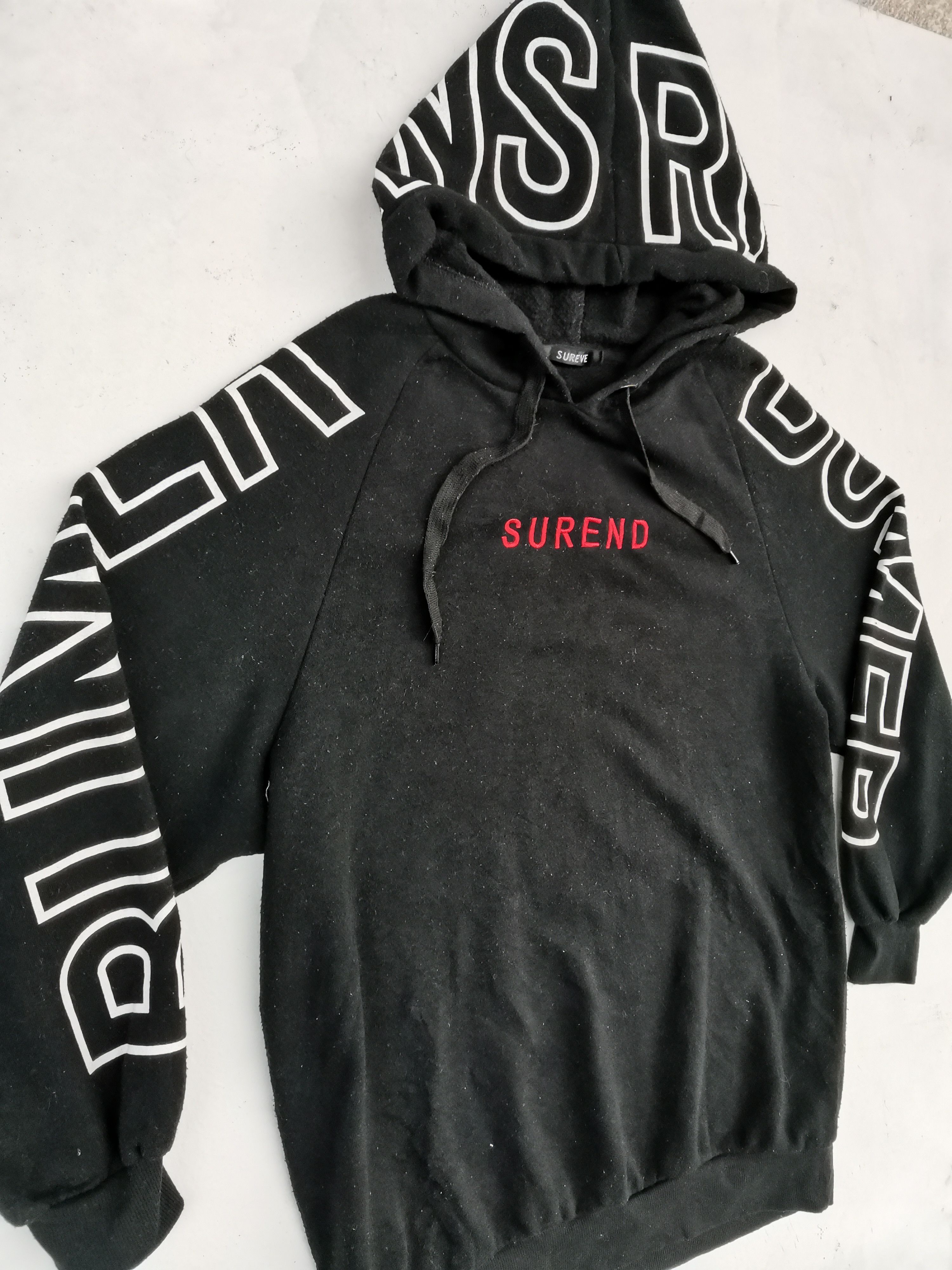 Japanese Brand Surend Bumer RNS Big Logo Hoodie Sweatshirt Size US L / EU 52-54 / 3 - 9 Thumbnail