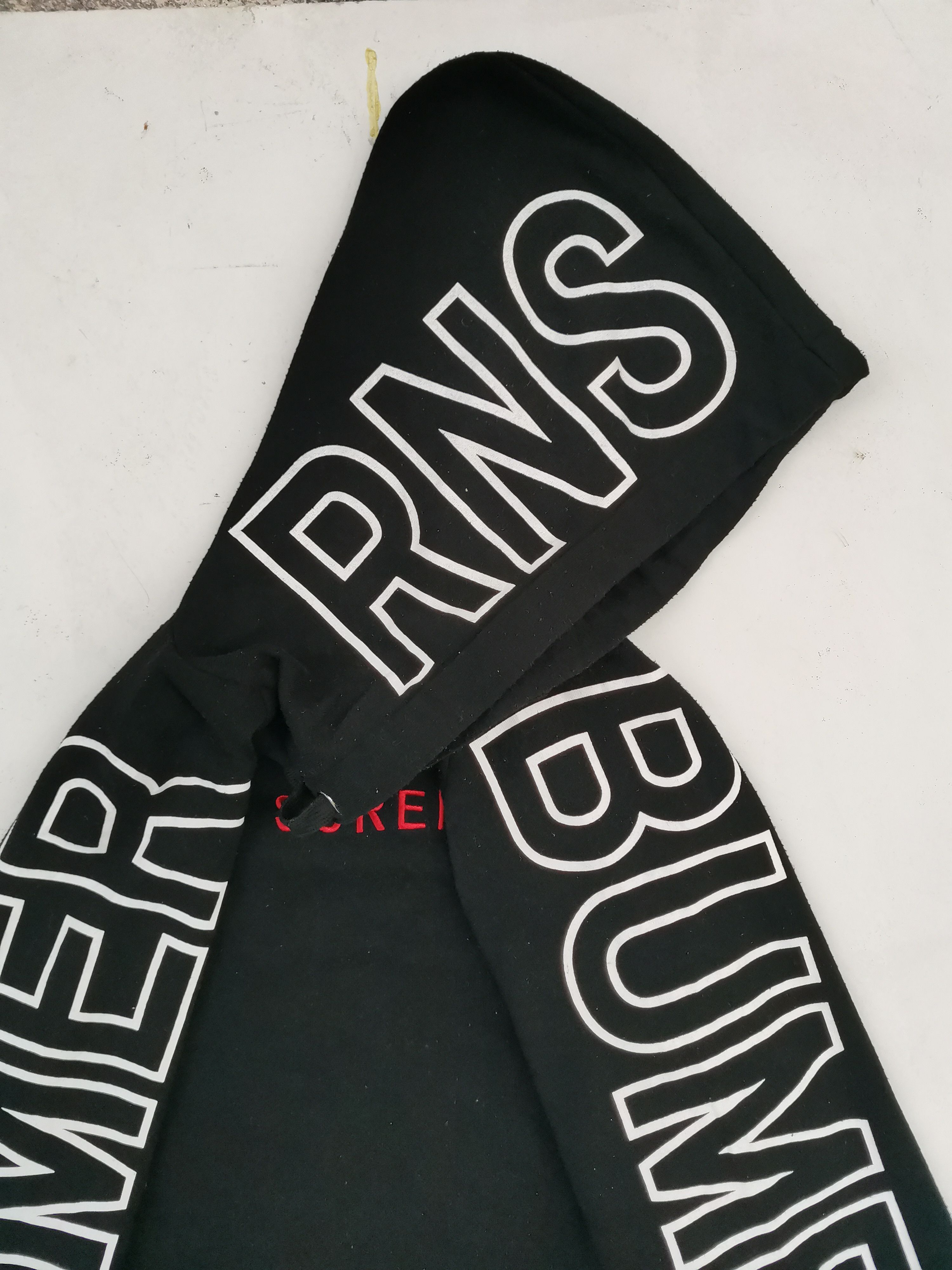 Japanese Brand Surend Bumer RNS Big Logo Hoodie Sweatshirt Size US L / EU 52-54 / 3 - 7 Thumbnail