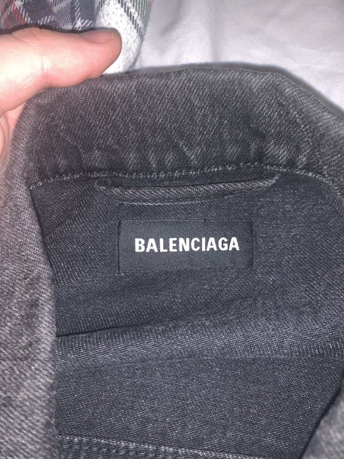 Balenciaga Balenciaga Denim Jacket Size US M / EU 48-50 / 2 - 2 Thumbnail
