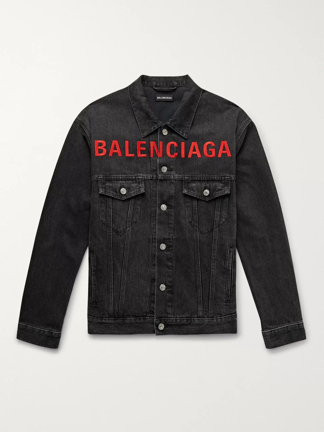 Balenciaga Balenciaga Denim Jacket Size US M / EU 48-50 / 2 - 1 Thumbnail