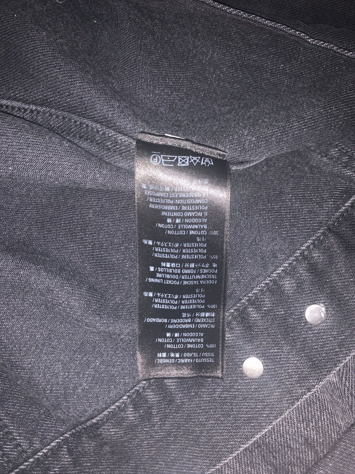 Balenciaga Balenciaga Denim Jacket Size US M / EU 48-50 / 2 - 4 Thumbnail