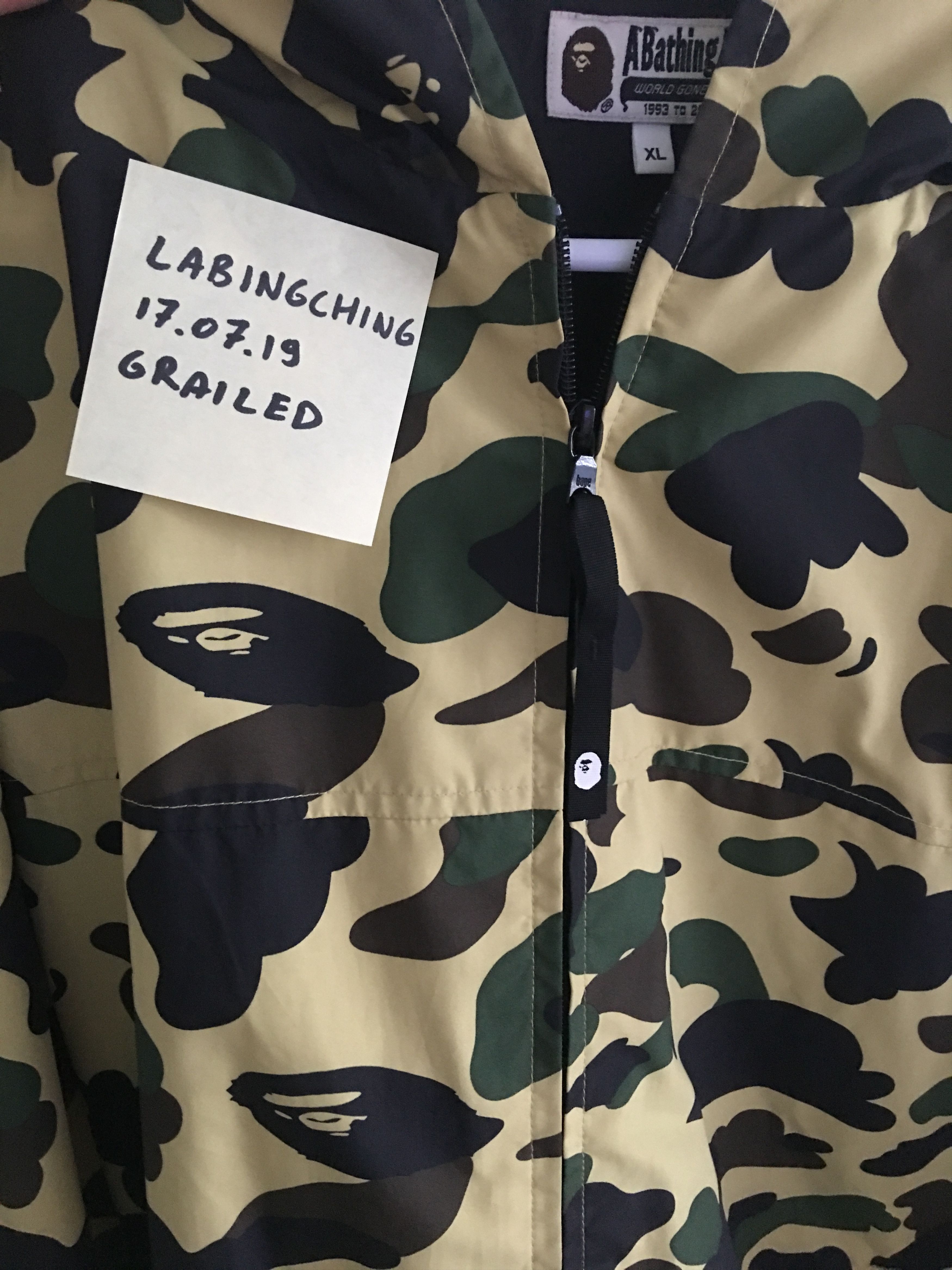 Bape Yellow camo shark jacket Size US XL / EU 56 / 4 - 12 Thumbnail
